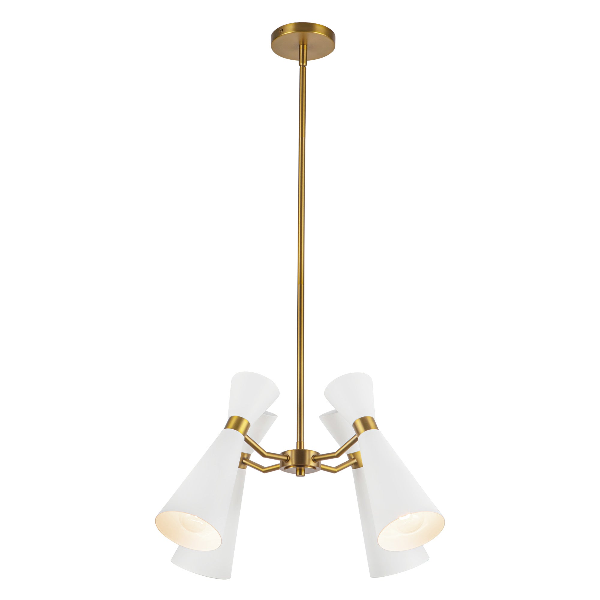 Bellora Metal Shade Chandelier - Wisteria