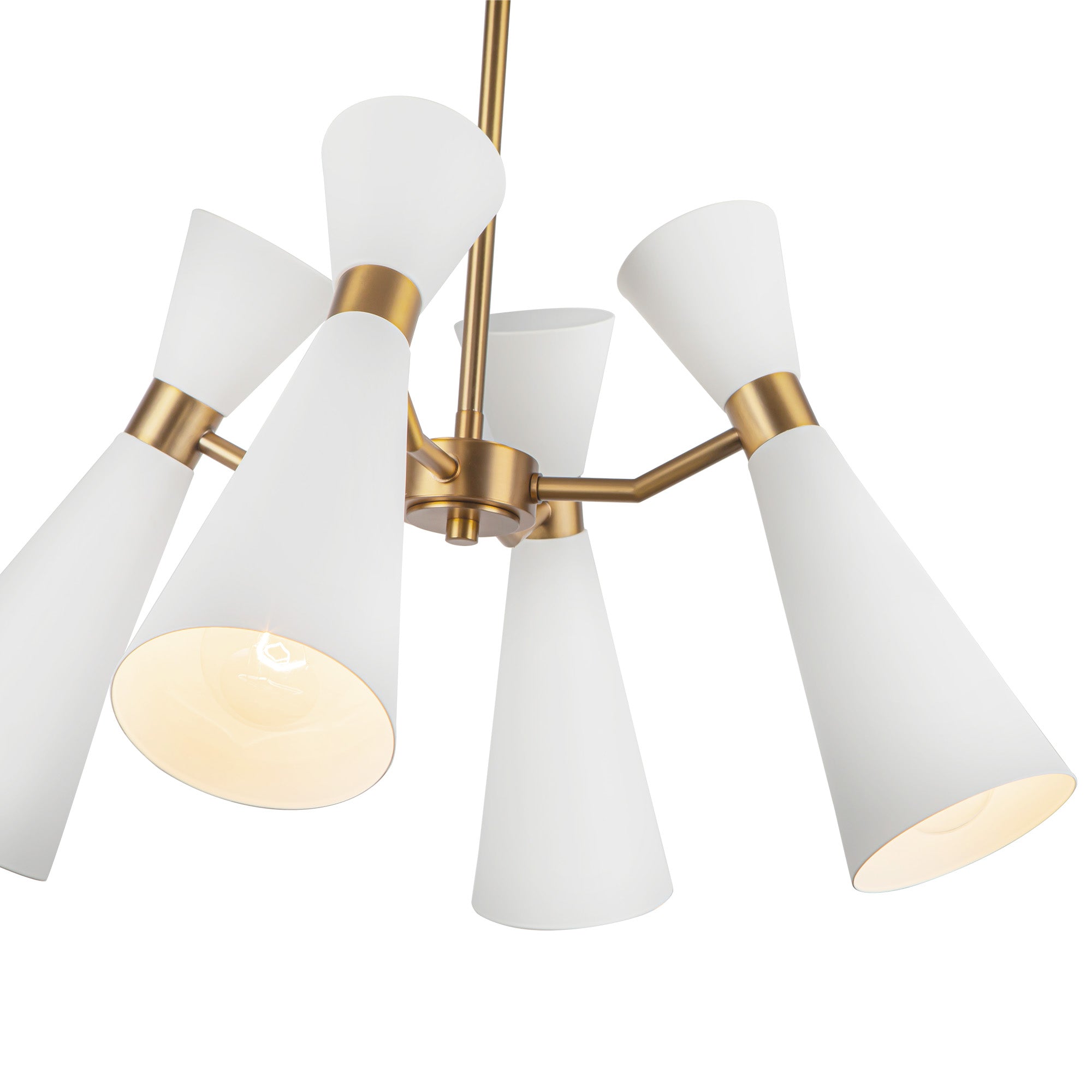 Bellora Metal Shade Chandelier - Wisteria