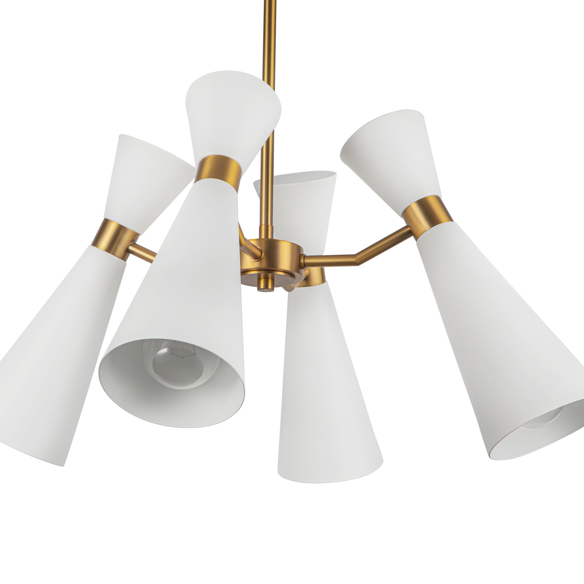 Bellora Metal Shade Chandelier - Wisteria