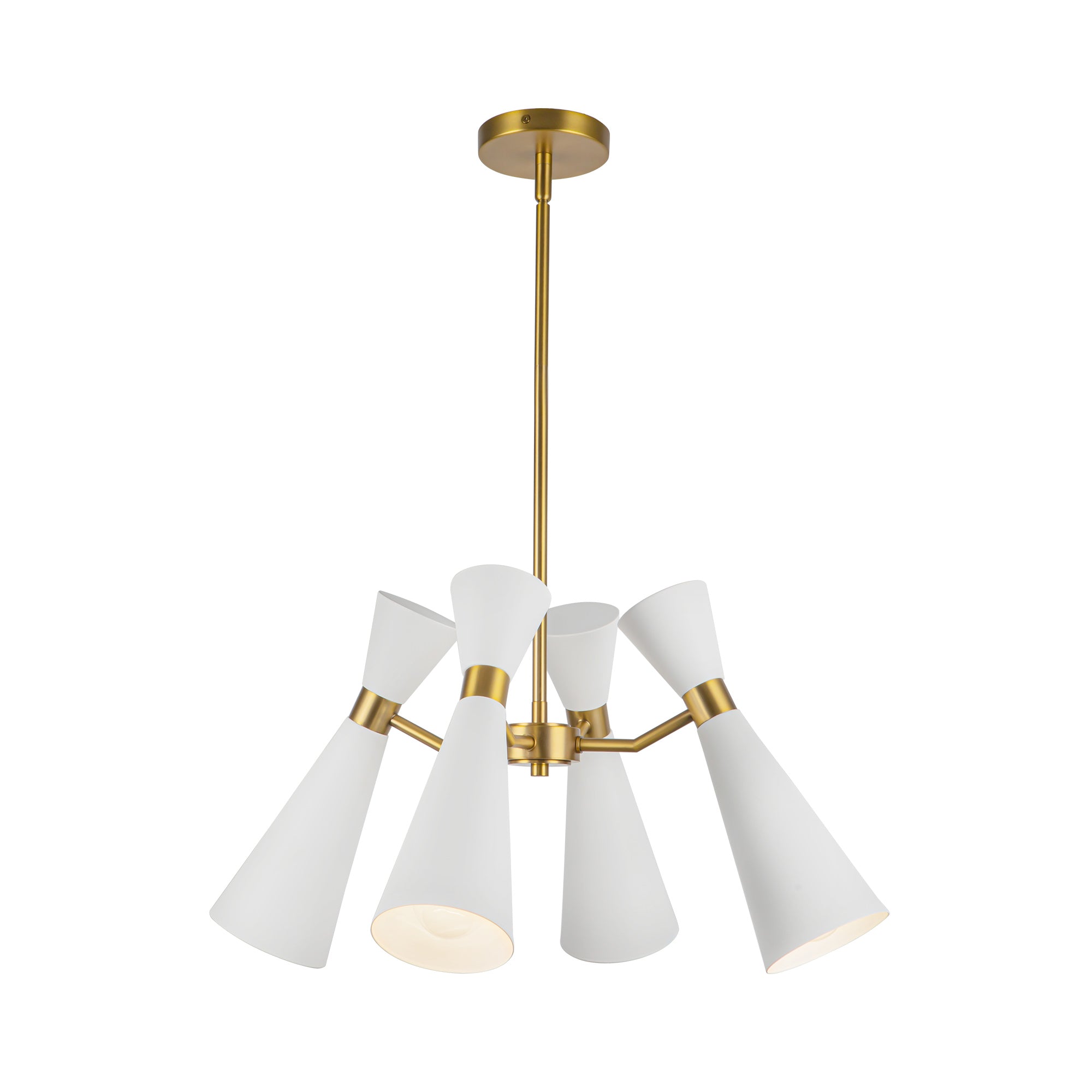Bellora Metal Shade Chandelier - Wisteria