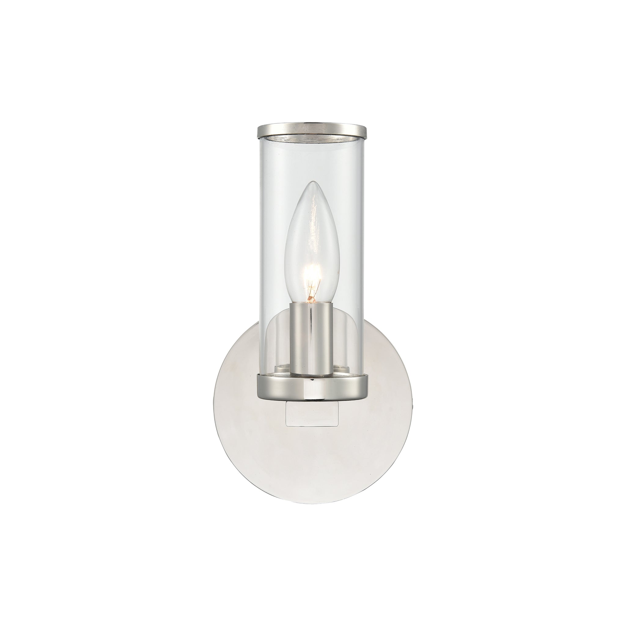 Valoren Glass Cylinder Sconce - Wisteria