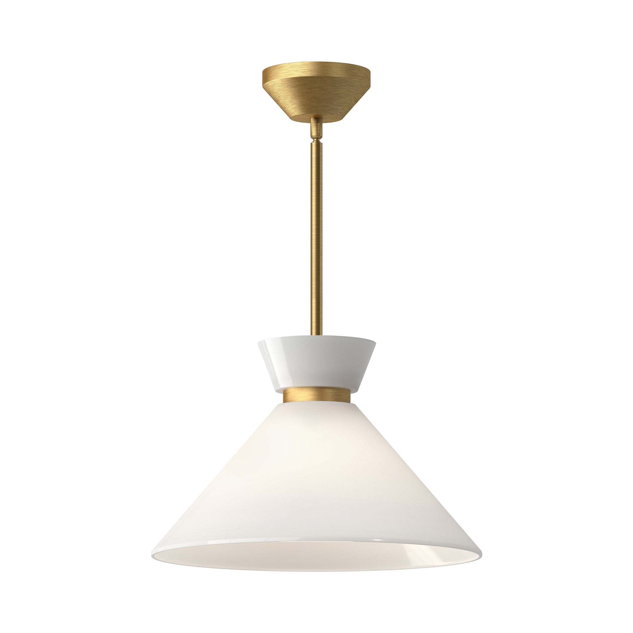 Orvello Tapered Glass Pendant - Wisteria
