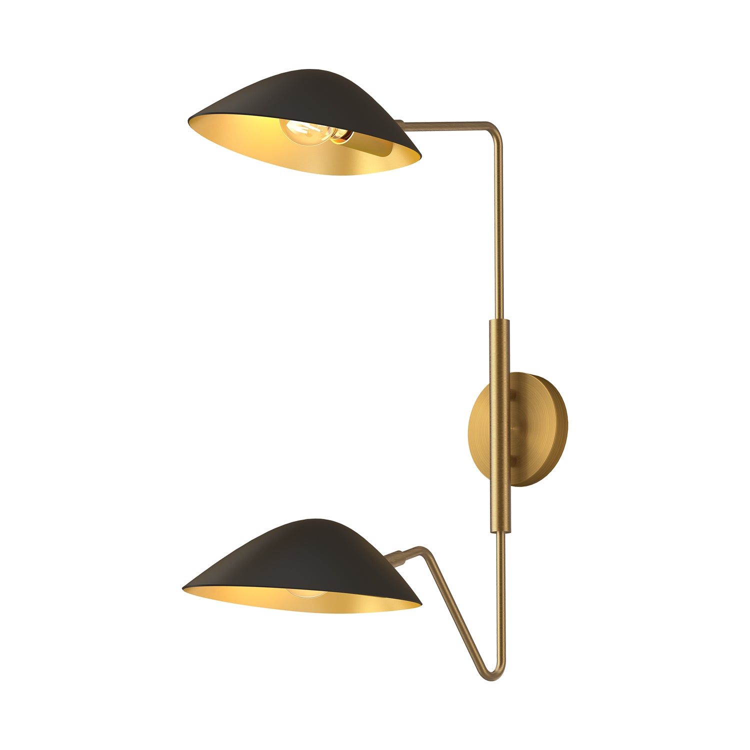Briarcliffe Curved Metal Sconce - Wisteria