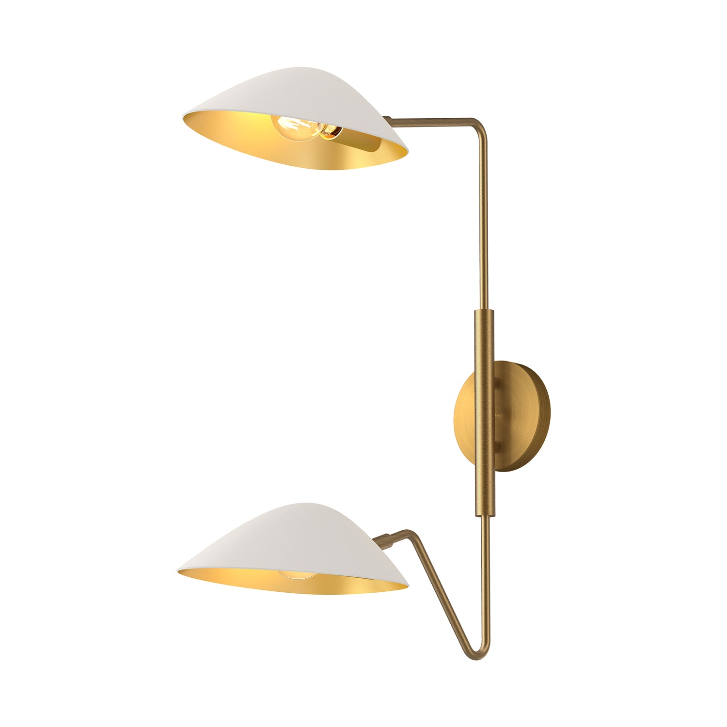 Briarcliffe Curved Metal Sconce - Wisteria