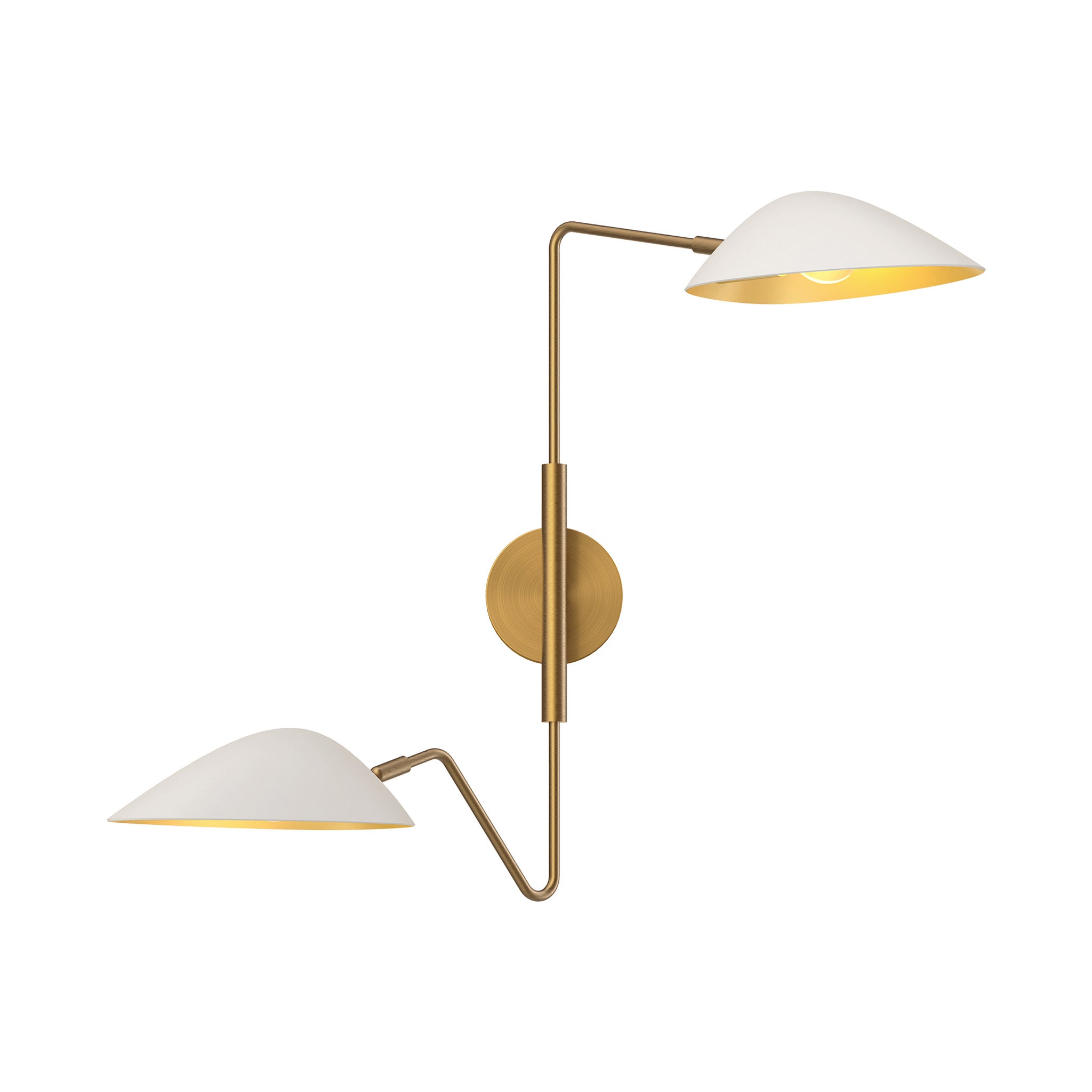 Briarcliffe Curved Metal Sconce - Wisteria