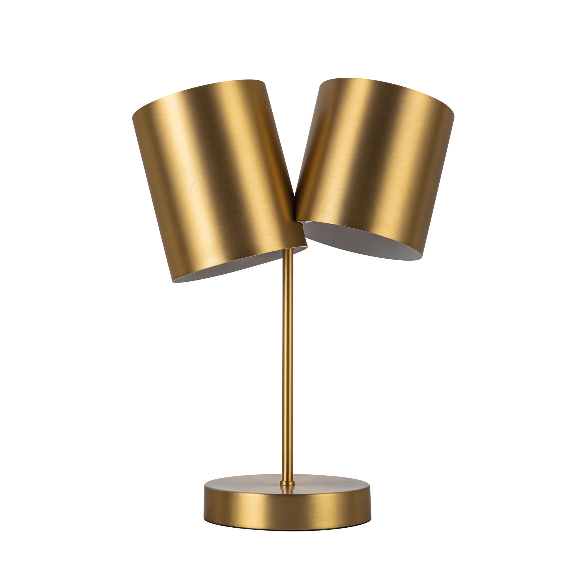 Zerano Twin Metal Lamp - Wisteria