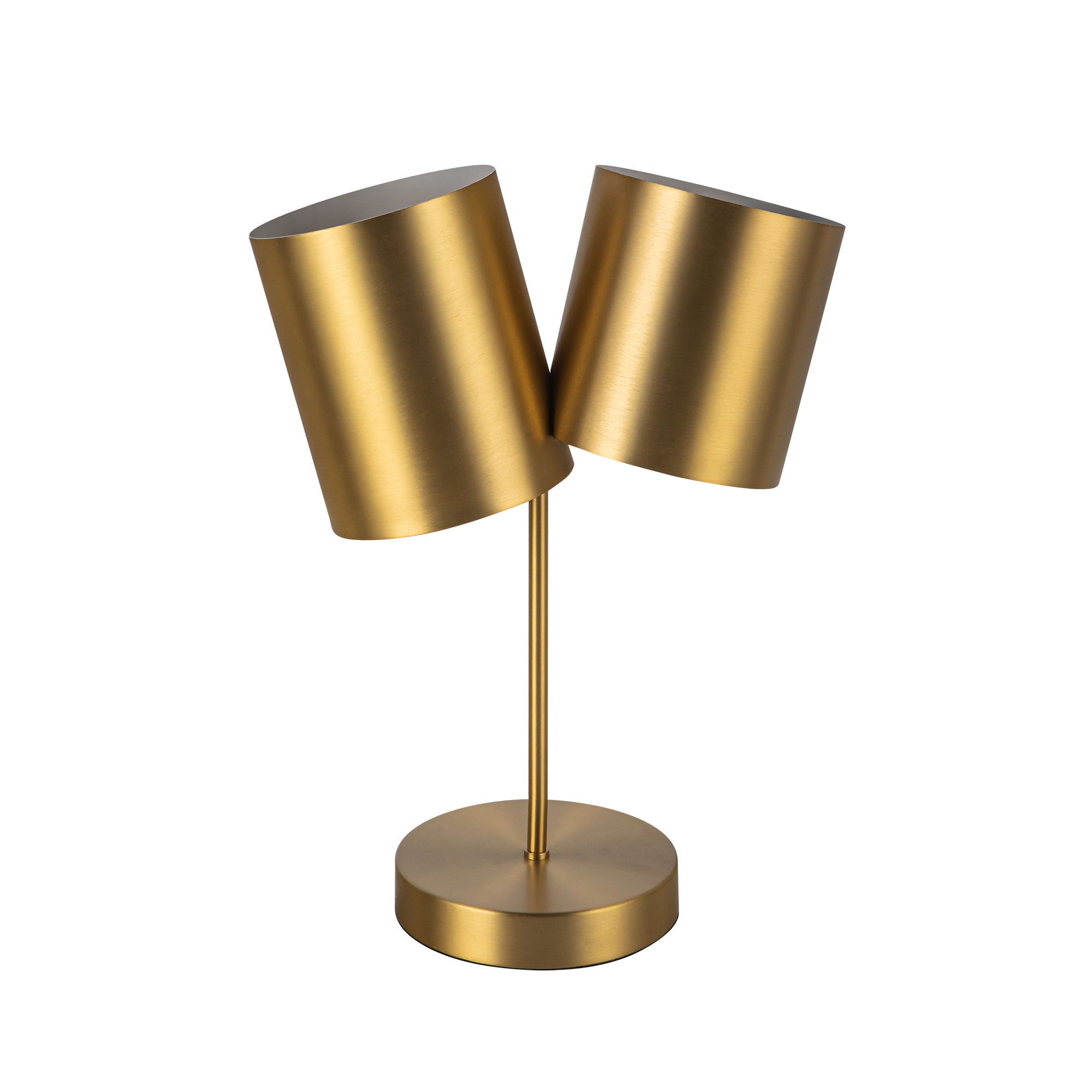 Zerano Twin Metal Lamp - Wisteria