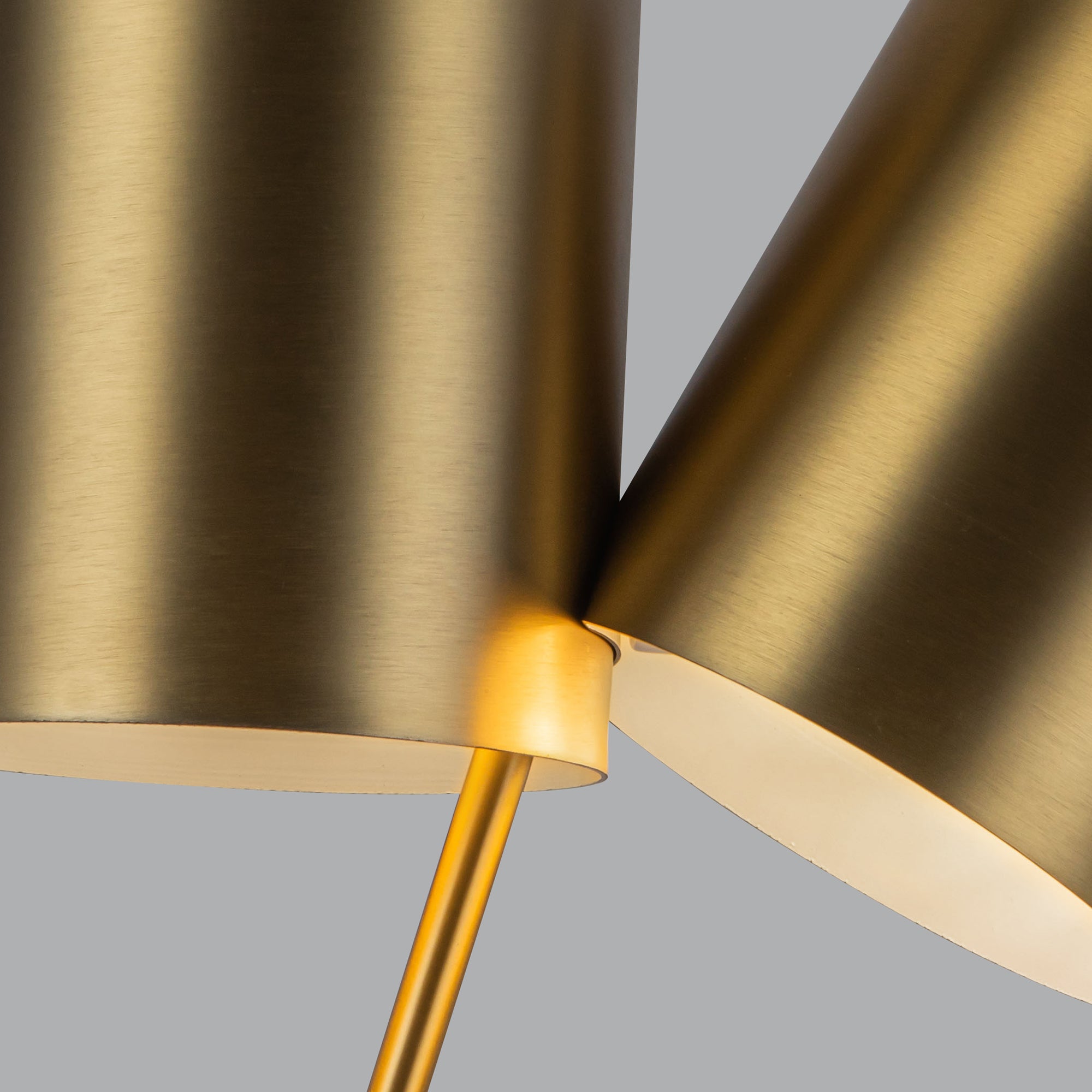 Zerano Twin Metal Lamp - Wisteria
