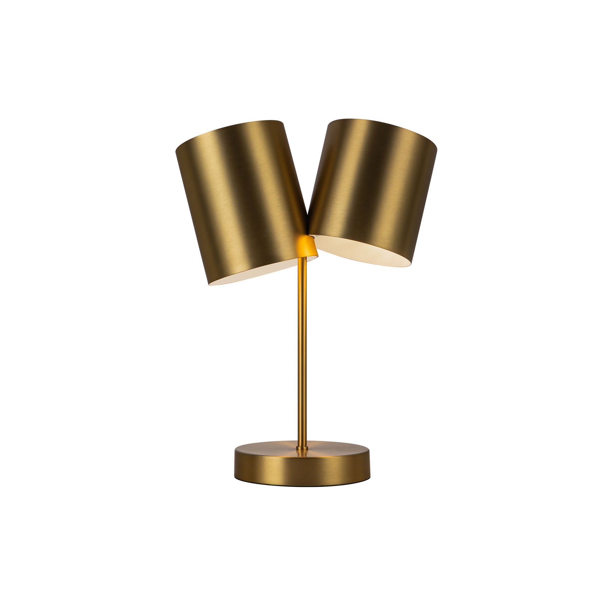 Zerano Twin Metal Lamp - Wisteria