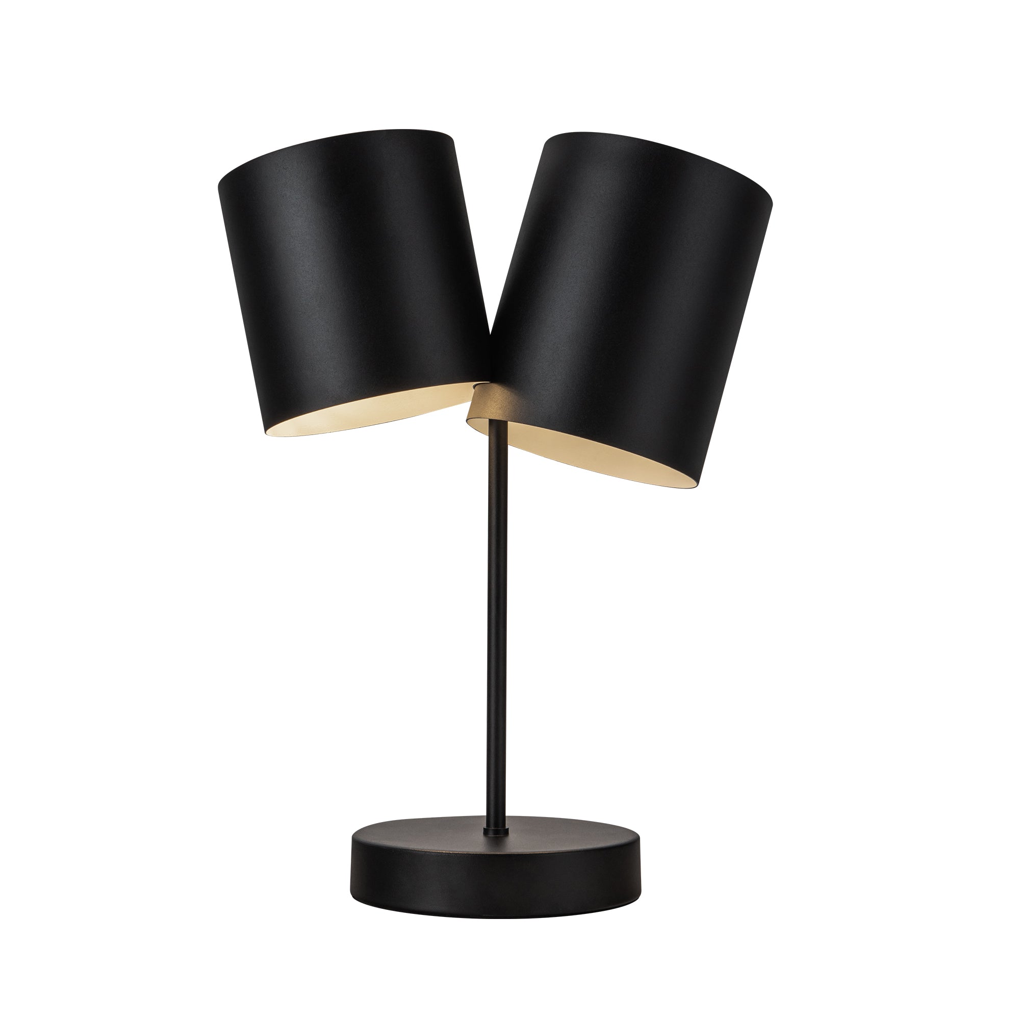 Zerano Twin Metal Lamp - Wisteria