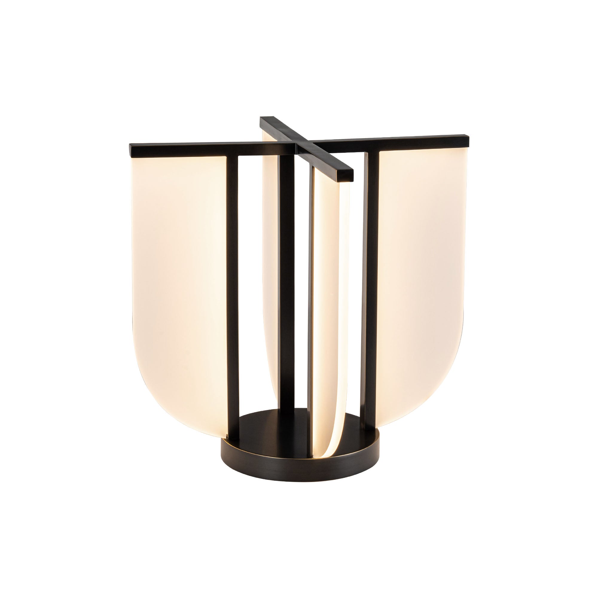 Aldrin Alabaster LED Table Lamp - Wisteria