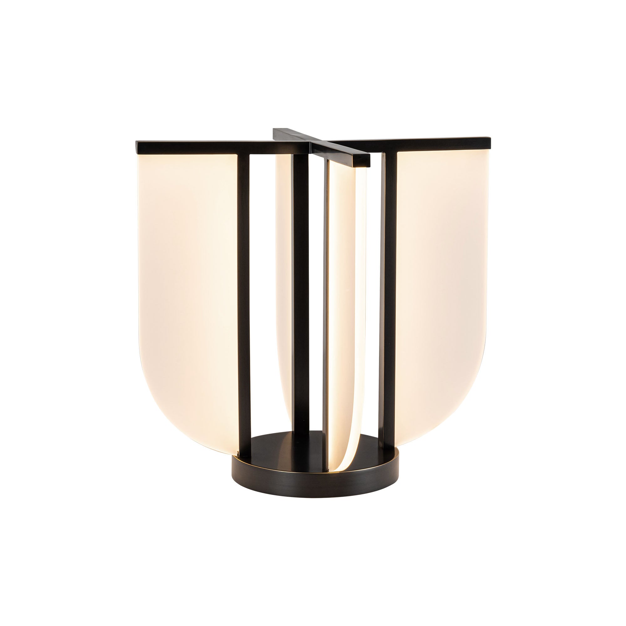 Aldrin Alabaster LED Table Lamp - Wisteria