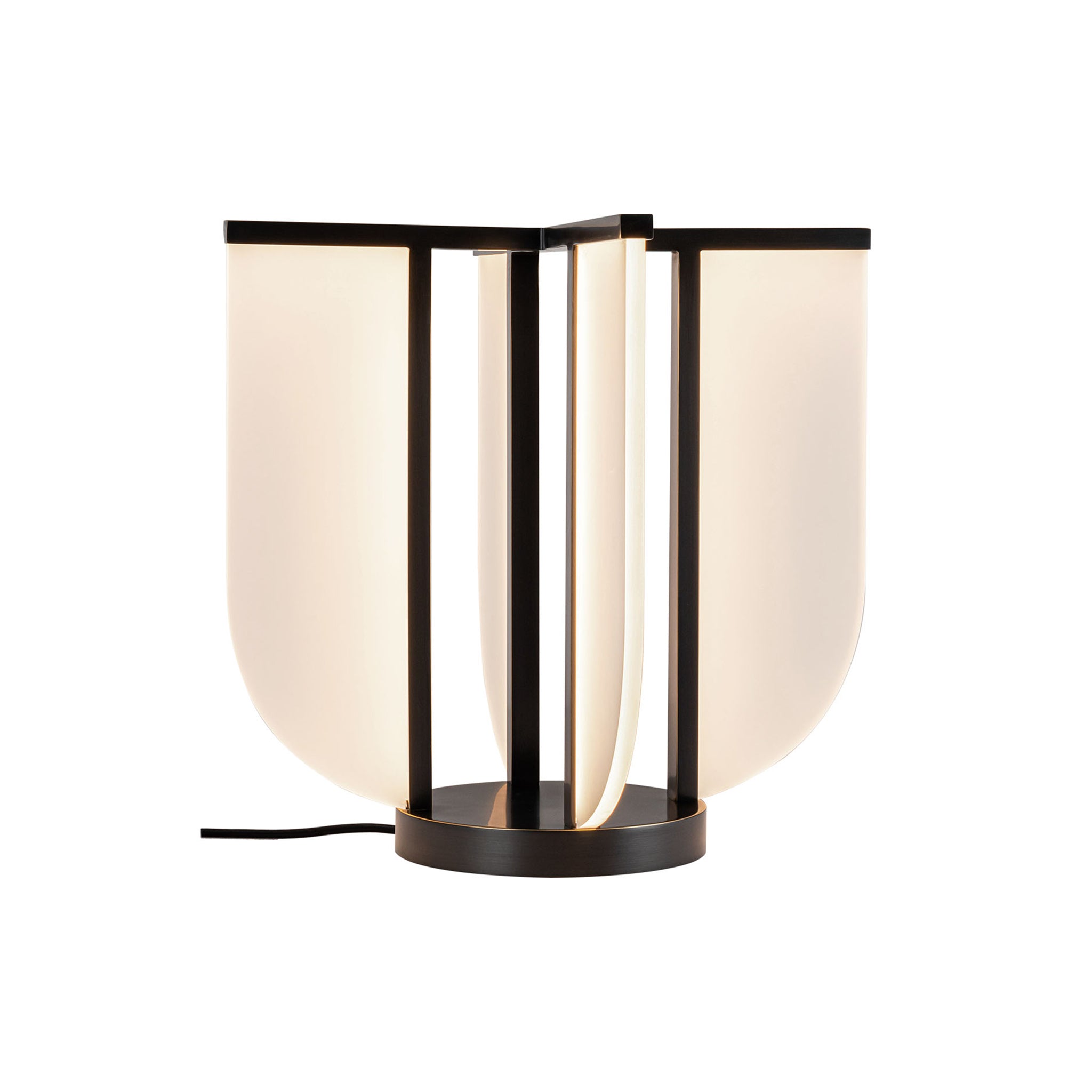 Aldrin Alabaster LED Table Lamp - Wisteria