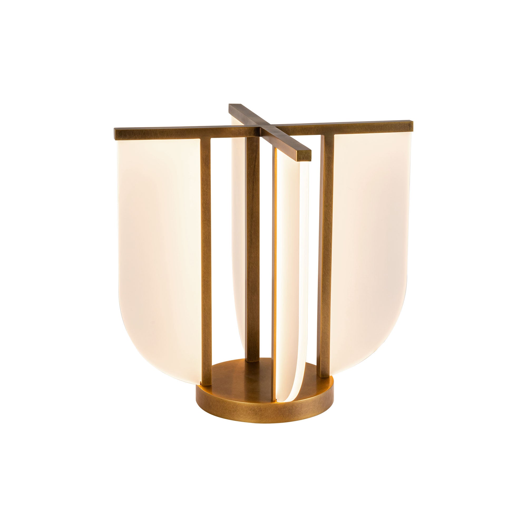 Aldrin Alabaster LED Table Lamp - Wisteria
