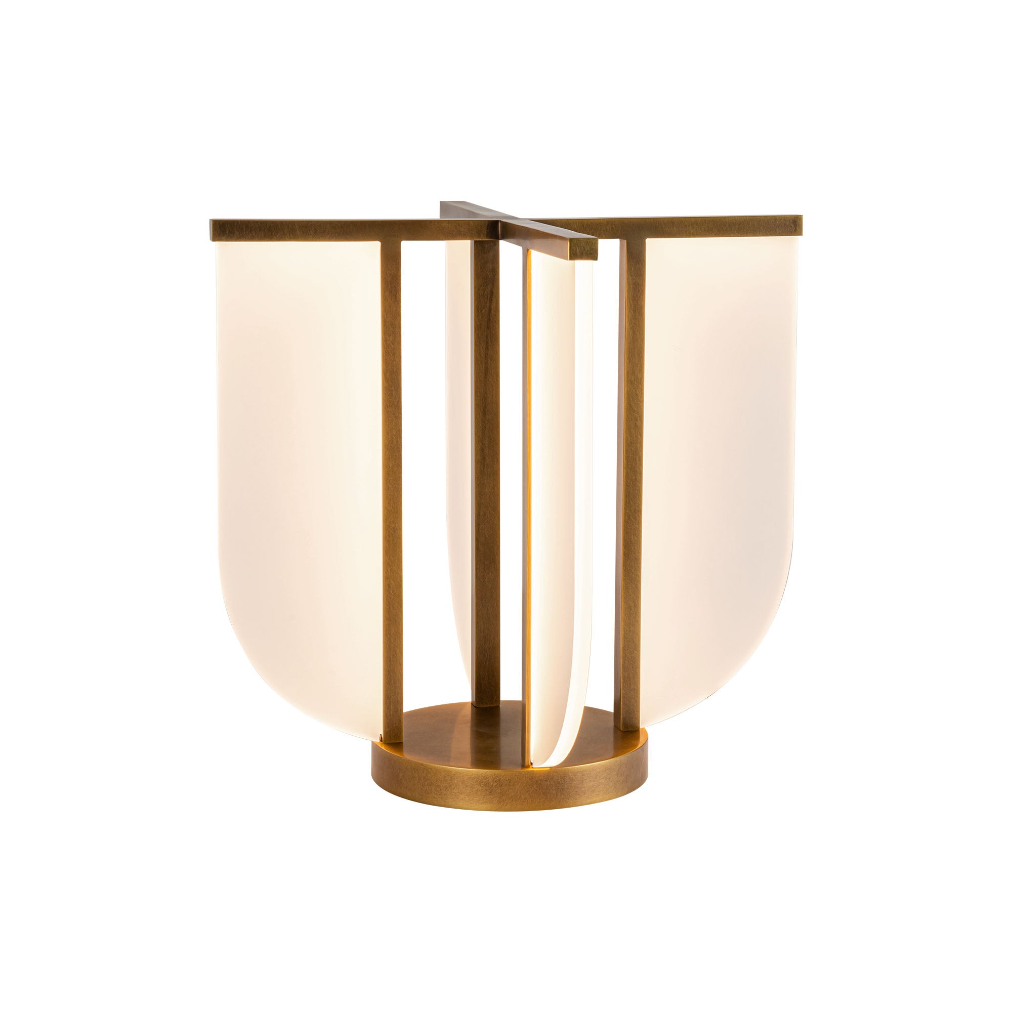 Aldrin Alabaster LED Table Lamp - Wisteria
