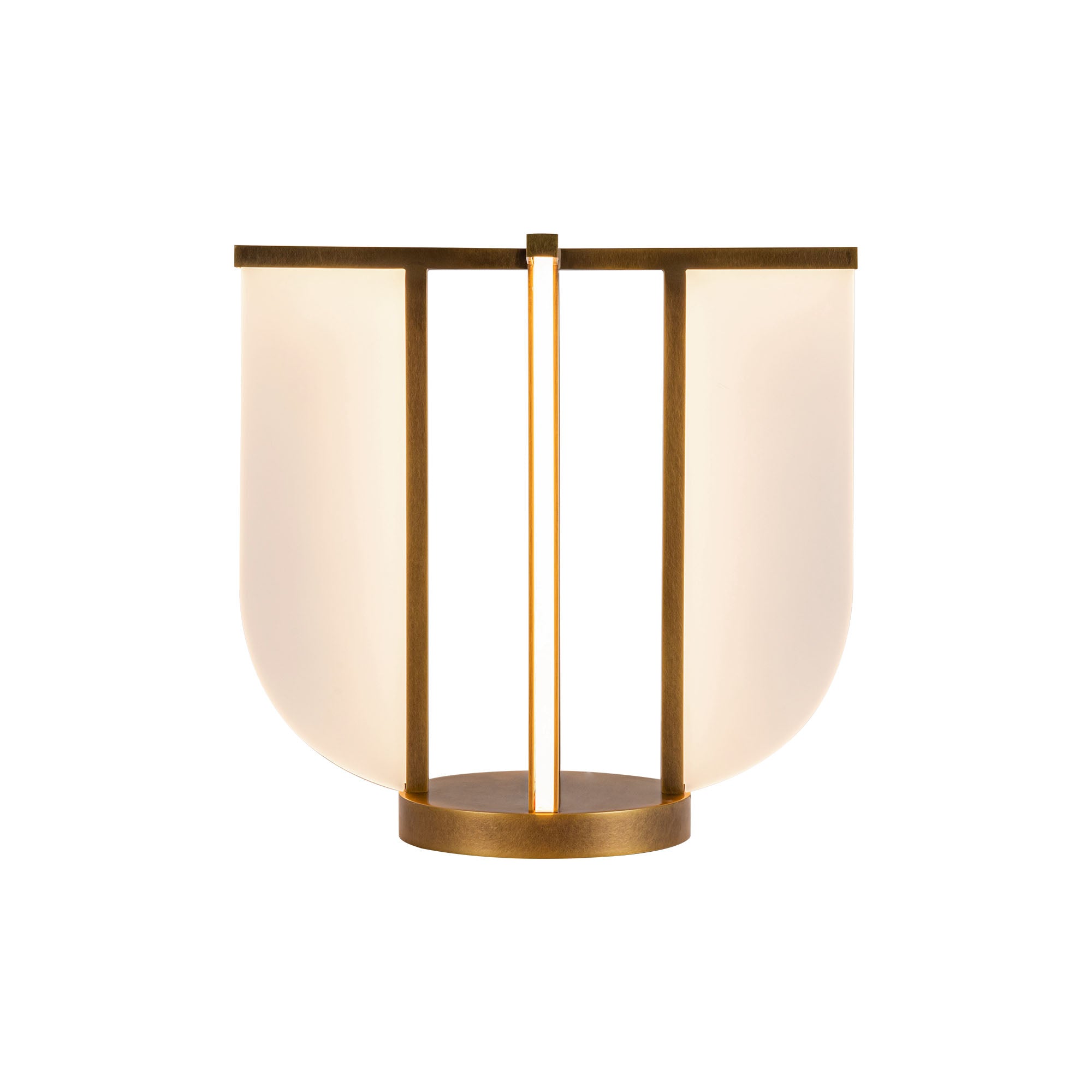 Aldrin Alabaster LED Table Lamp - Wisteria