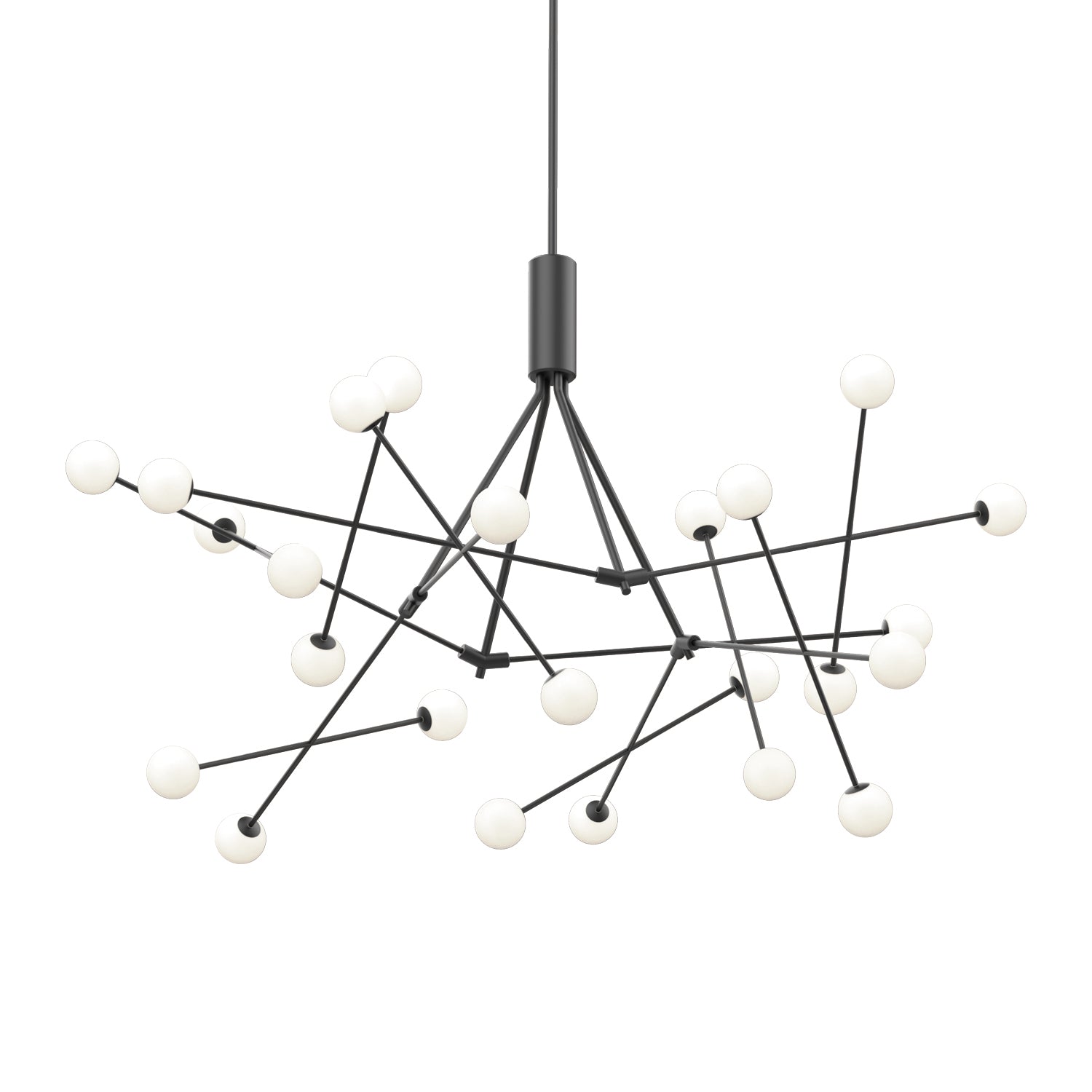 Valkorin Globe LED Chandelier - Wisteria