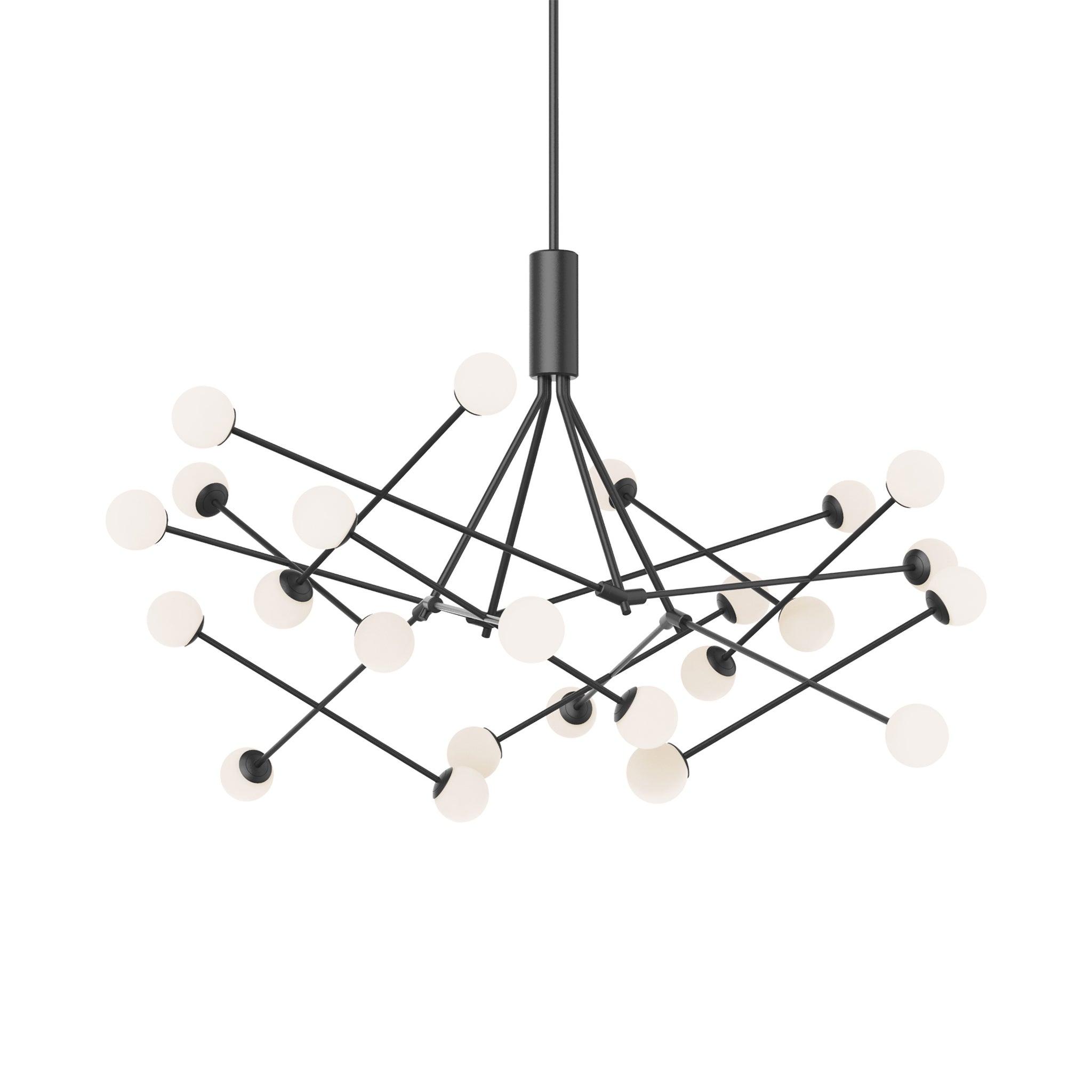 Valkorin Globe LED Chandelier - Wisteria