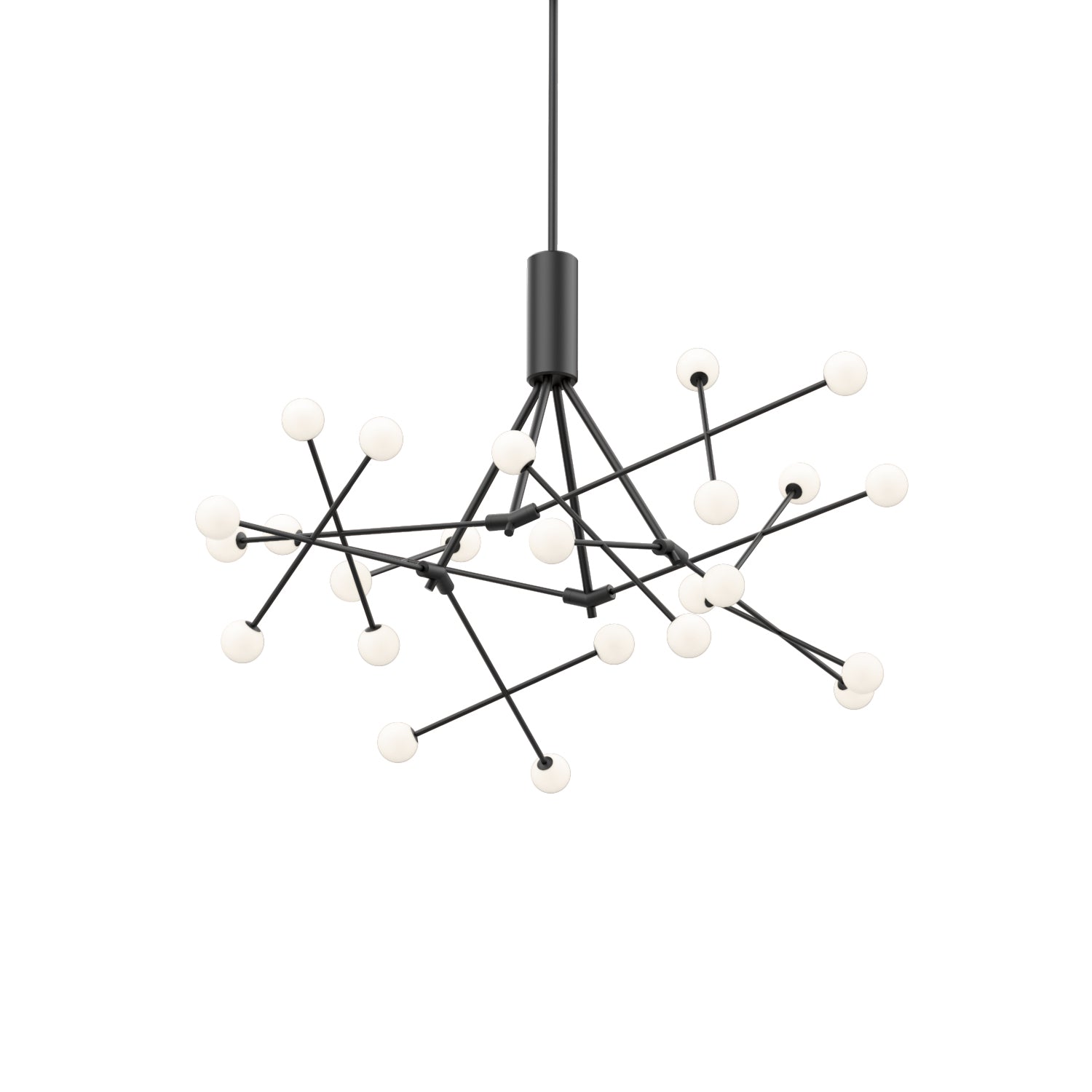 Valkorin Globe LED Chandelier - Wisteria