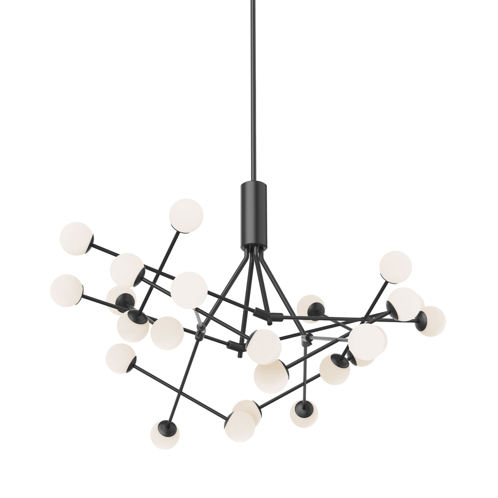 Valkorin Globe LED Chandelier - Wisteria