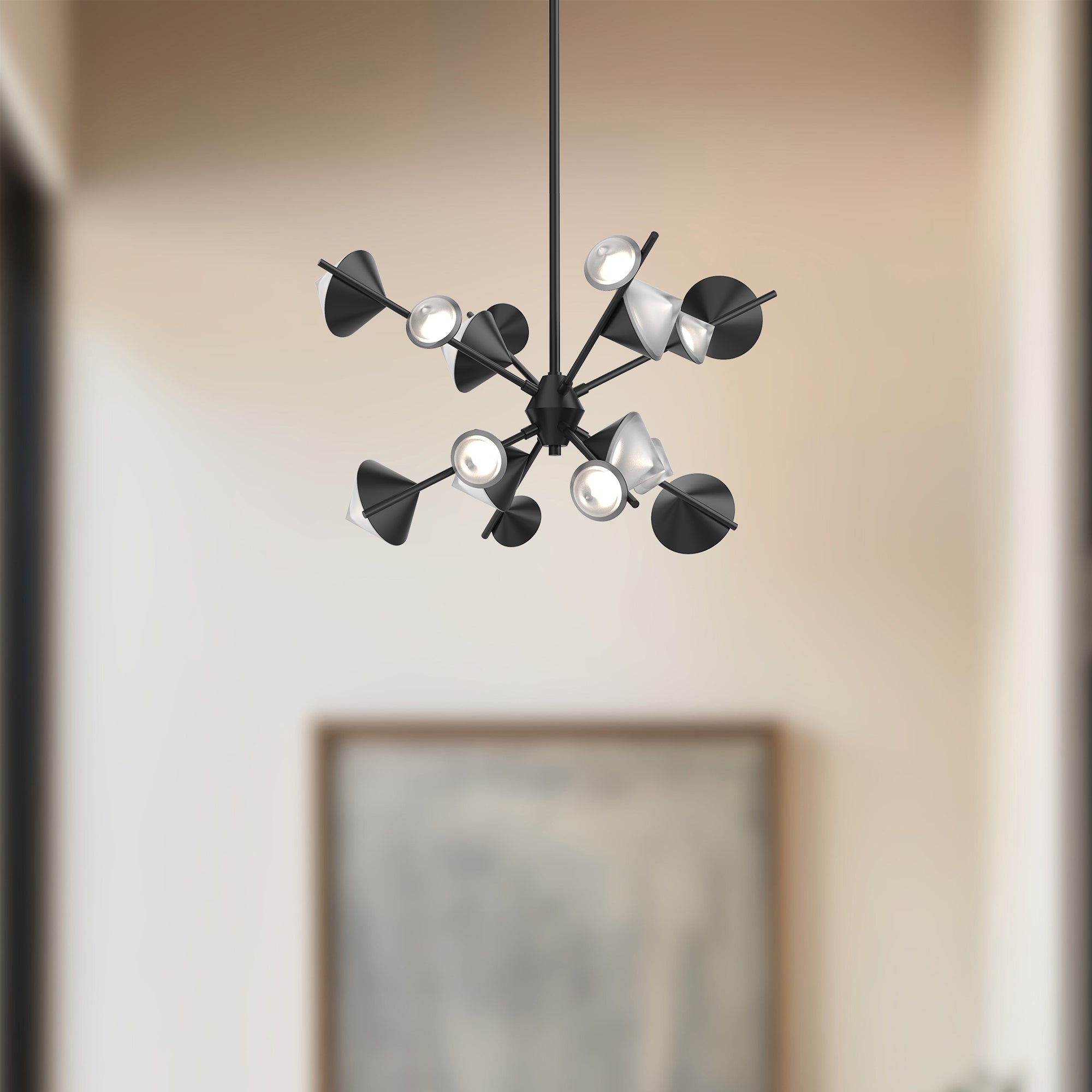 Celestyn Asteria LED Chandelier - Wisteria