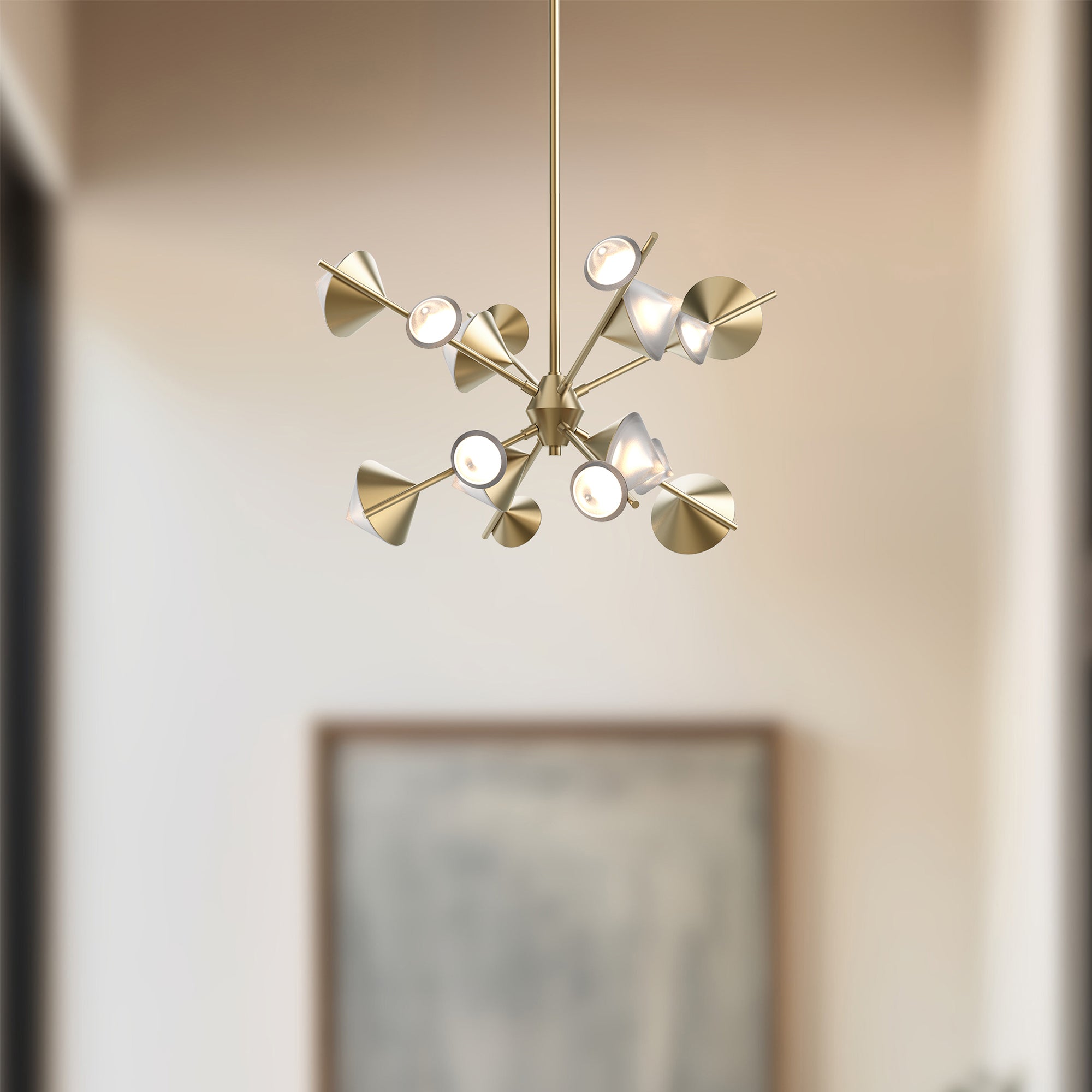 Celestyn Asteria LED Chandelier - Wisteria