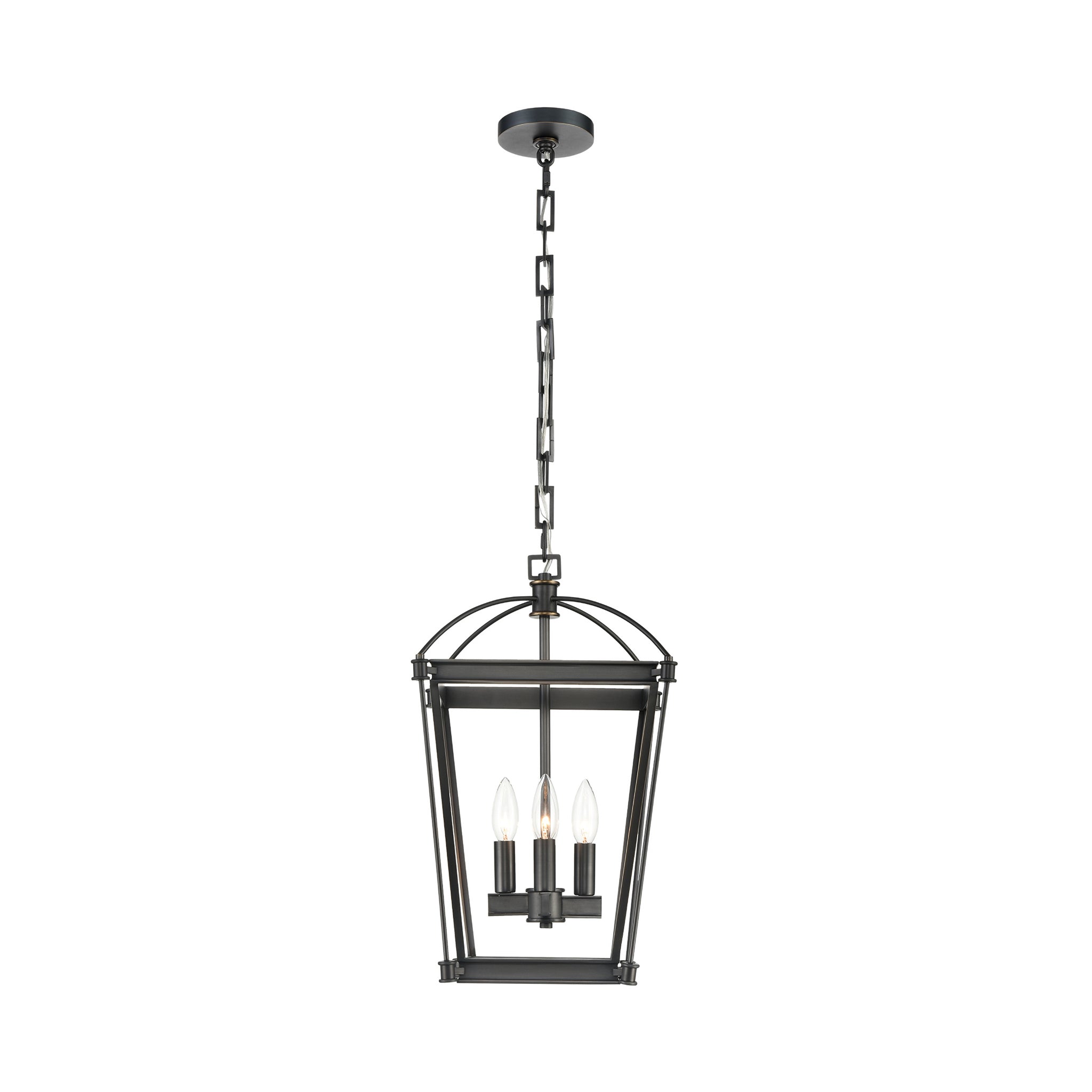 Benoit Savarin Bronze Pendant - Wisteria