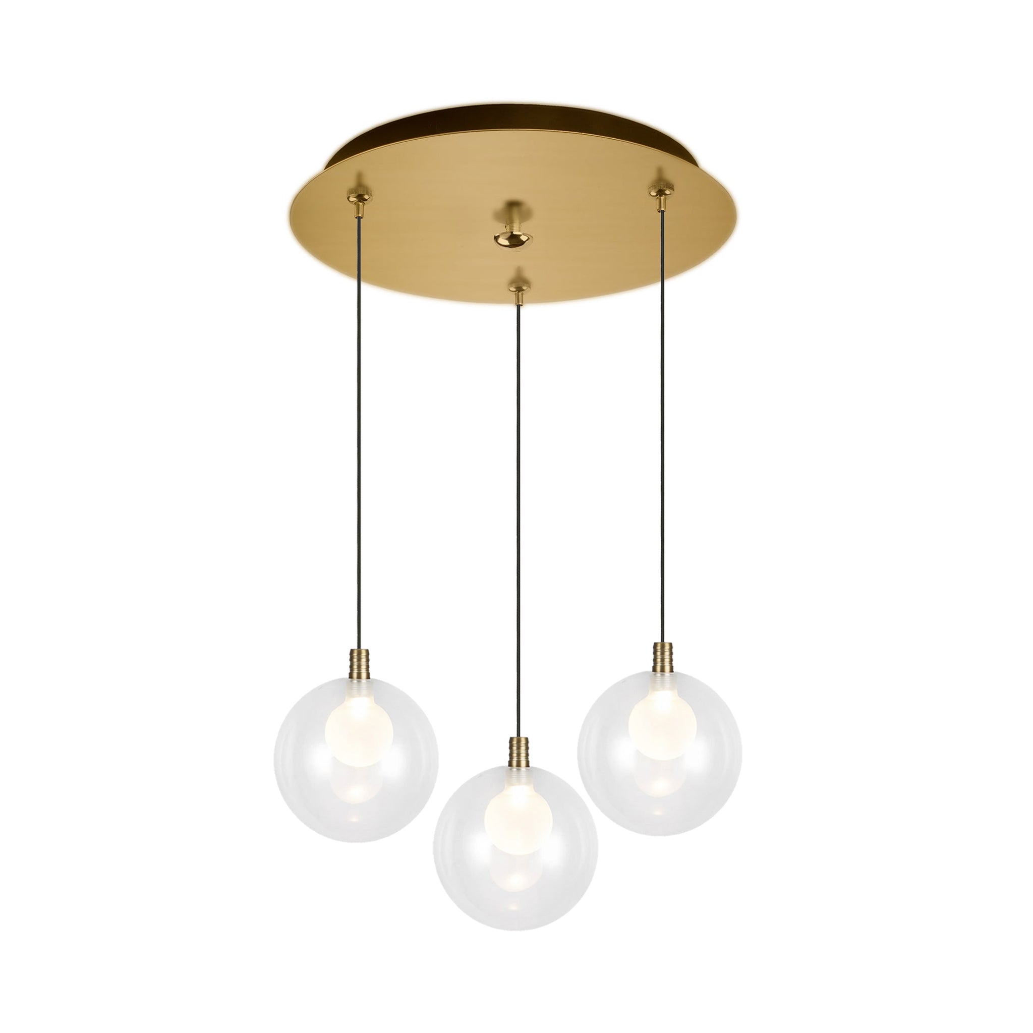 Tancredi Ravello Glass Pendant - Wisteria