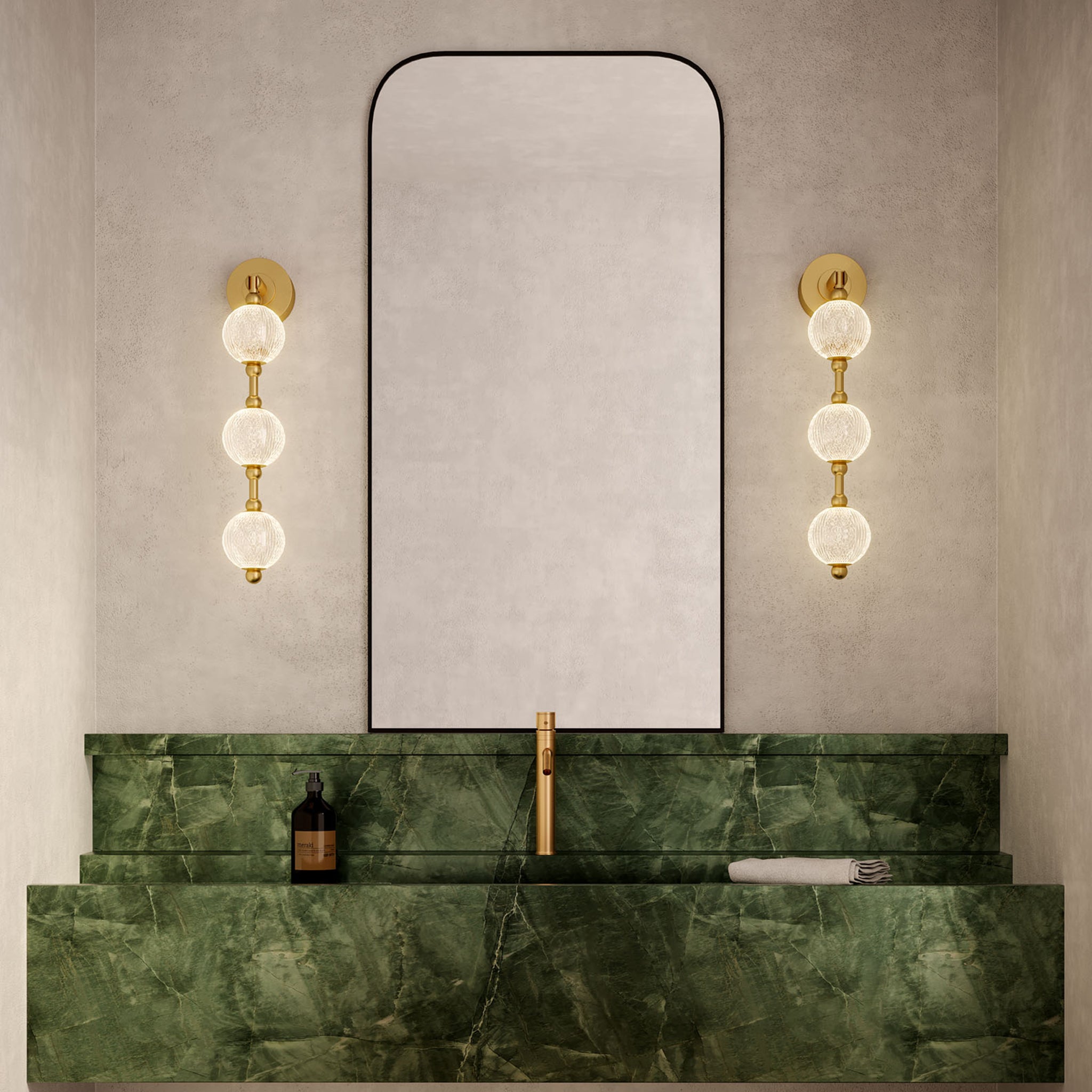 Ardenne Valois Crystal Vanity - Wisteria
