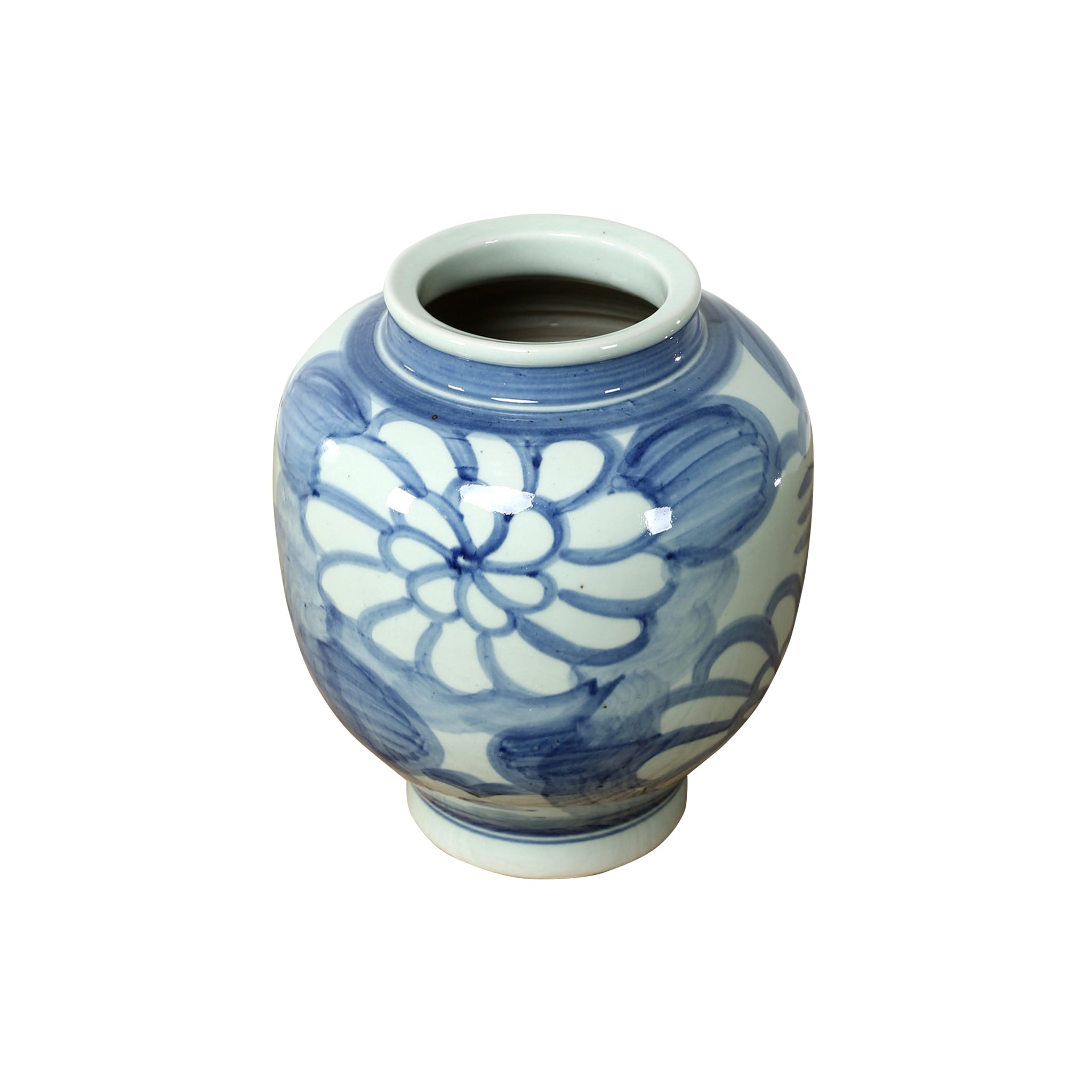 Xinyi Hand Painted Vase - Wisteria
