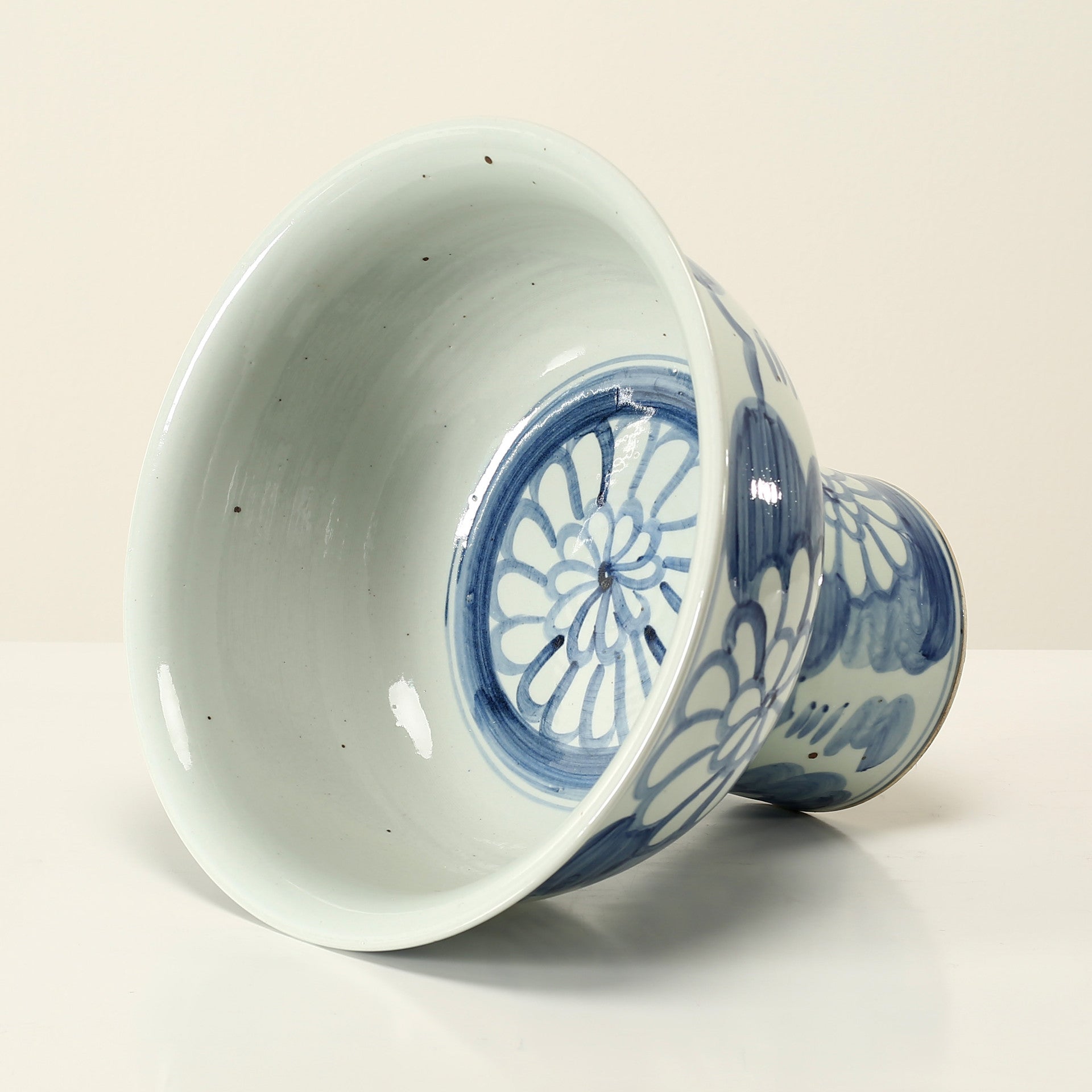 Belthara Hand Painted Pedestal Bowl