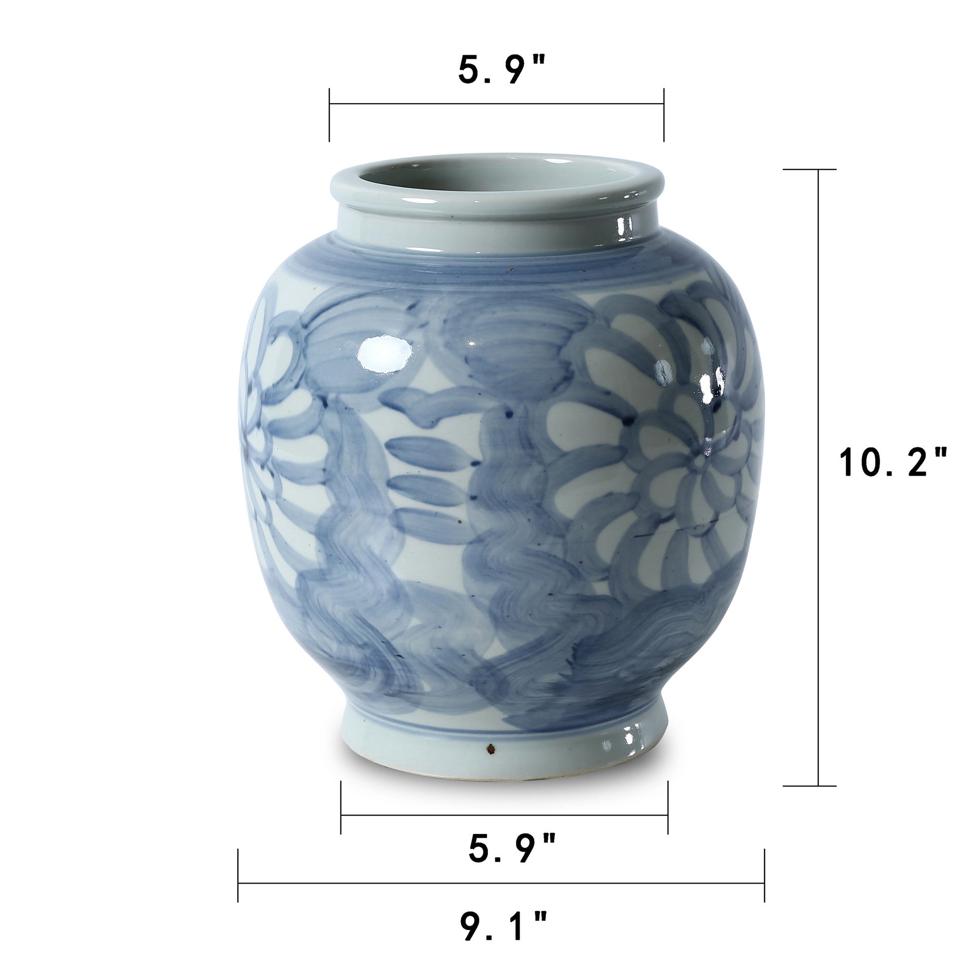 Selwyn Hand Painted Vase