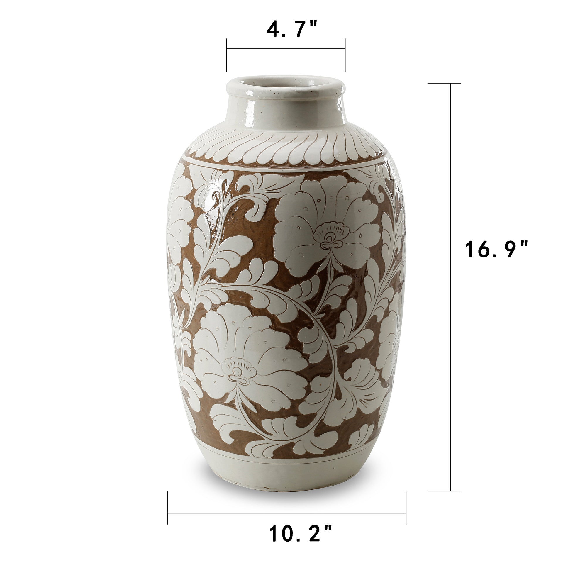 Brelan Hand Glazed Vase