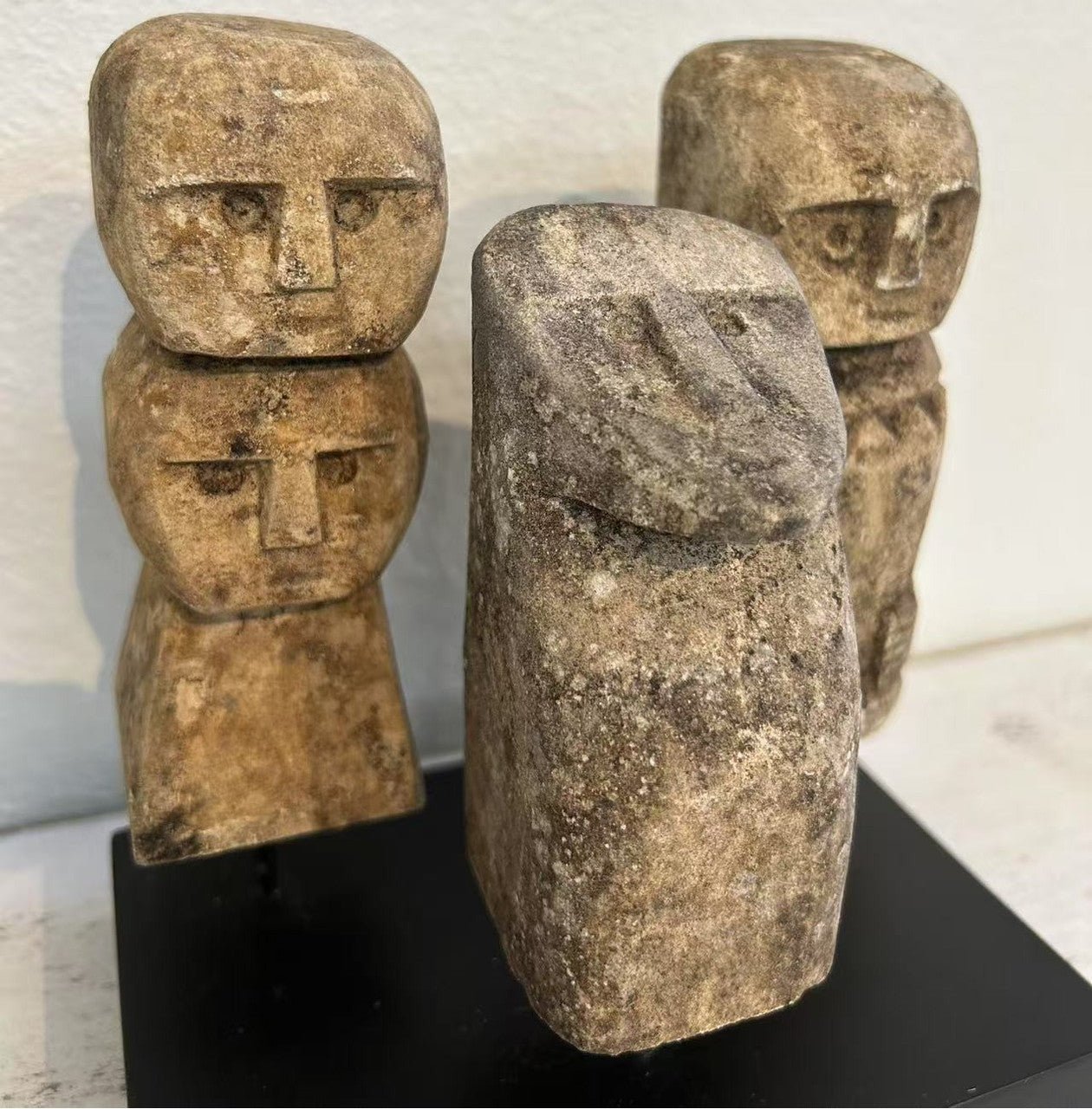 Chen Stone Figure Sculpture - Wisteria