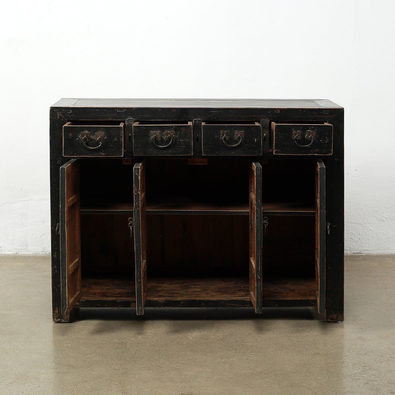 Wang Black Lacquer Sideboard - Wisteria