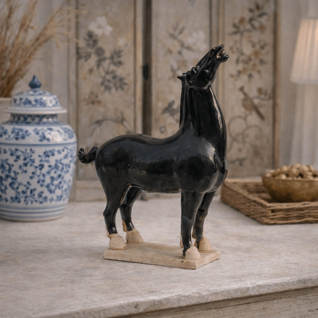 Lu-Er Terra Cotta Stallion