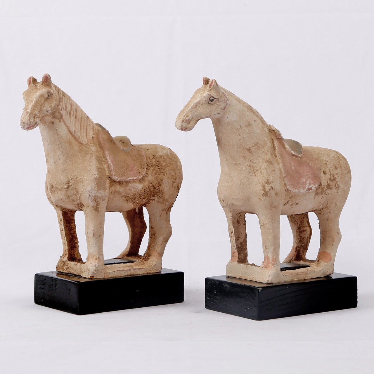 Bai - Yi Terra Cotta Horses - Wisteria