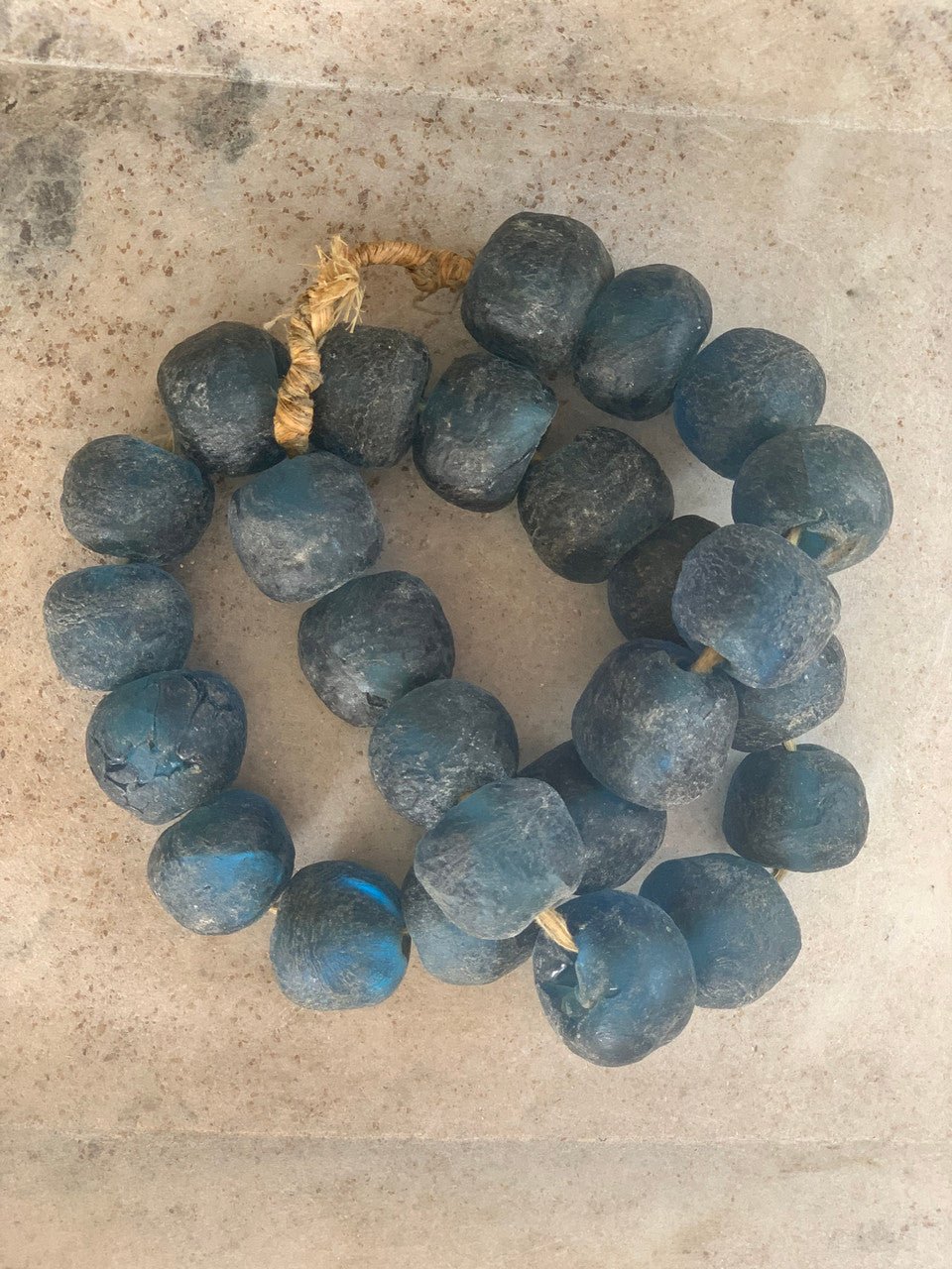 Skellig Sea Glass Garland - Wisteria