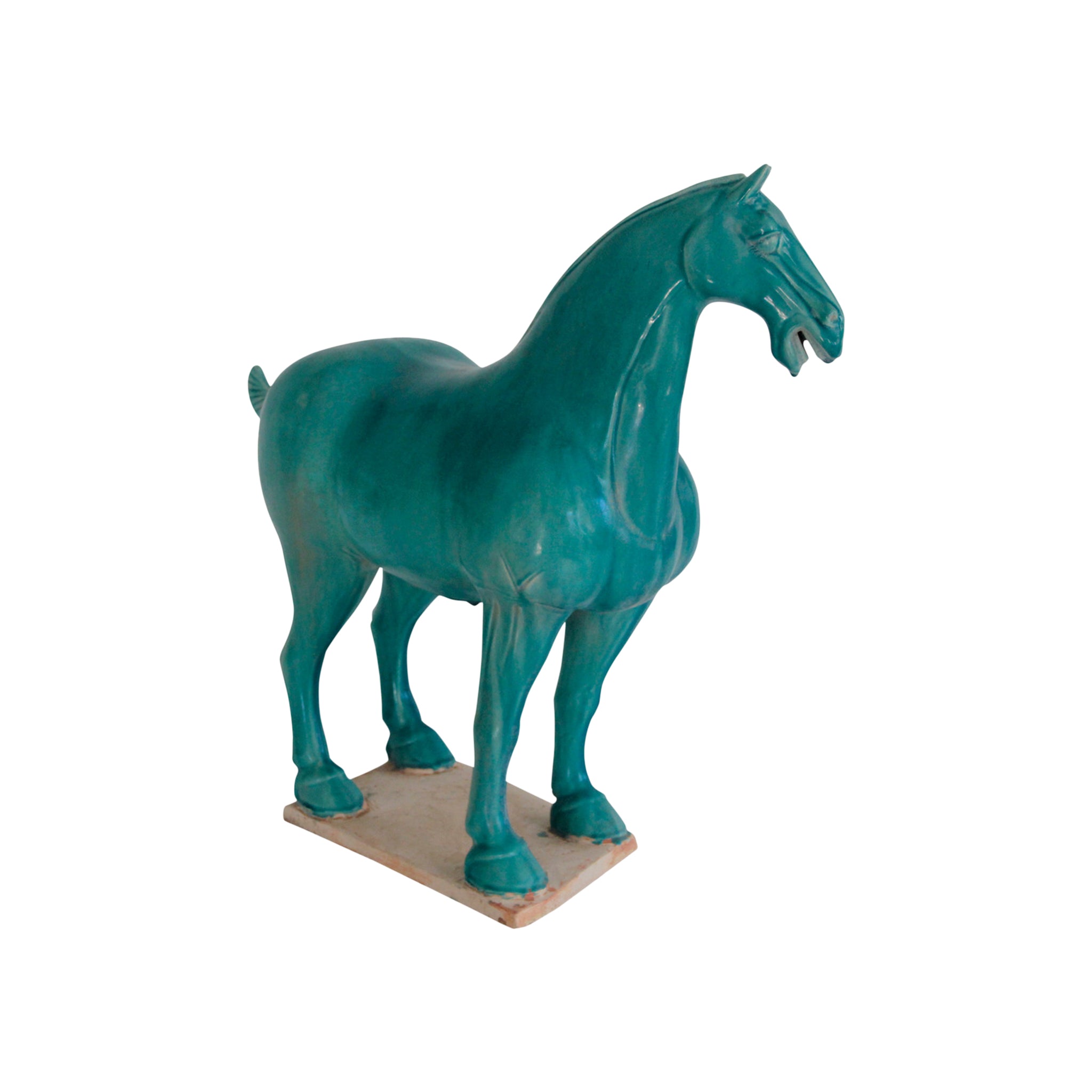Chi - Ji Turquoise Ceramic Stallion - Wisteria