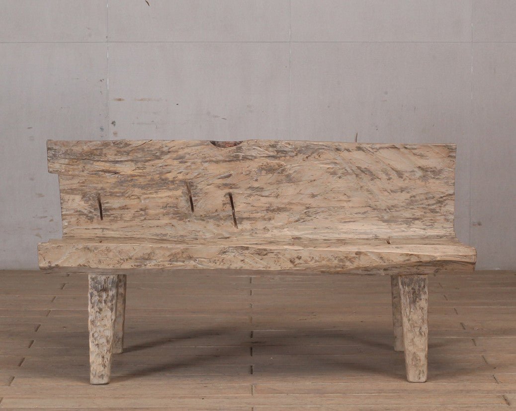 Brunel Live Edge Bench - Wisteria
