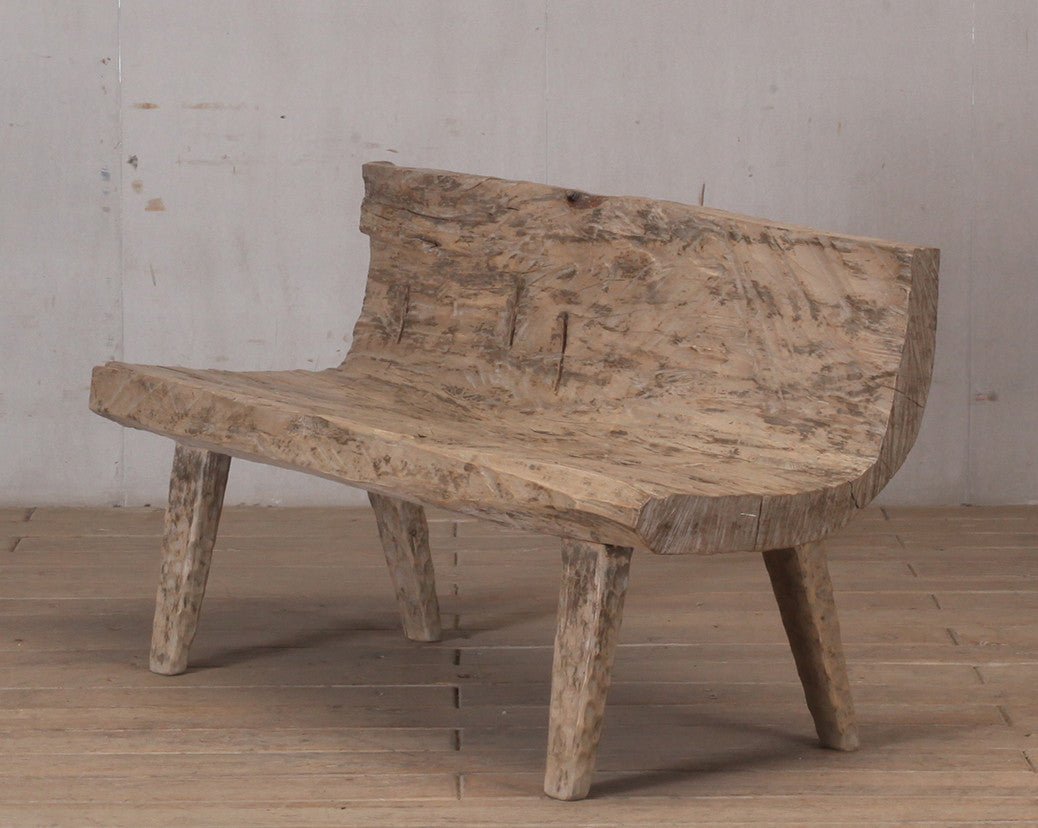 Brunel Live Edge Bench - Wisteria