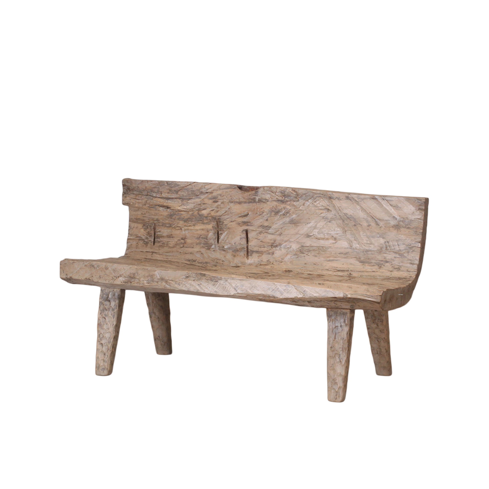Brunel Live Edge Bench - Wisteria