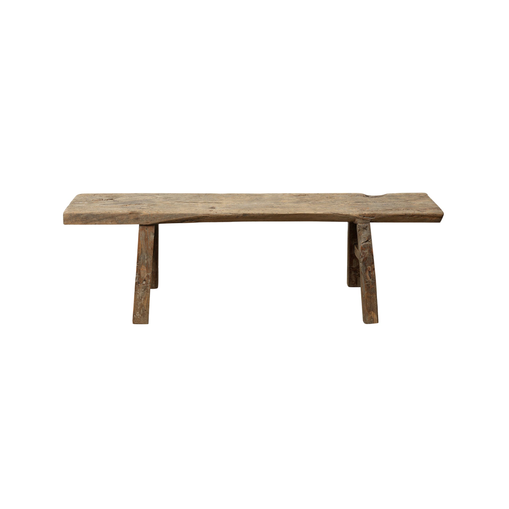 Hartham Rustic Pine Bench - Wisteria