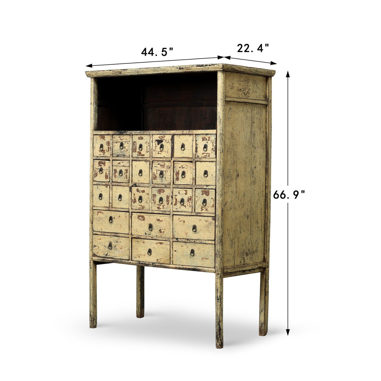Belvoir Vintage Pine Cabinet - Wisteria
