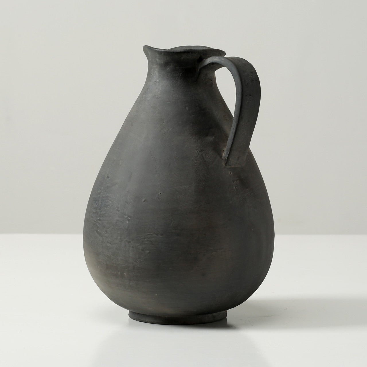 Morwen Charcoal Clay Pitcher