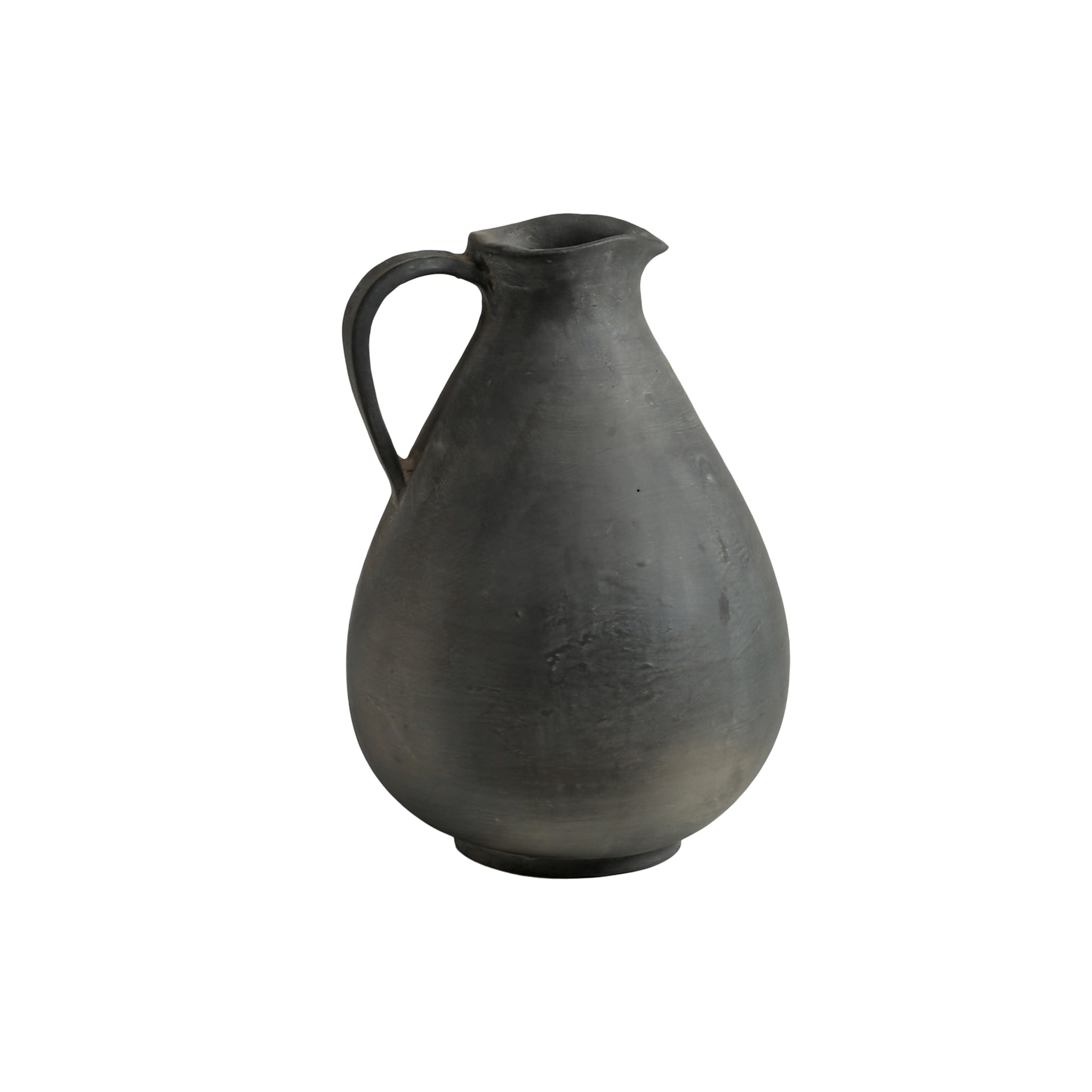 Morwen Charcoal Clay Pitcher