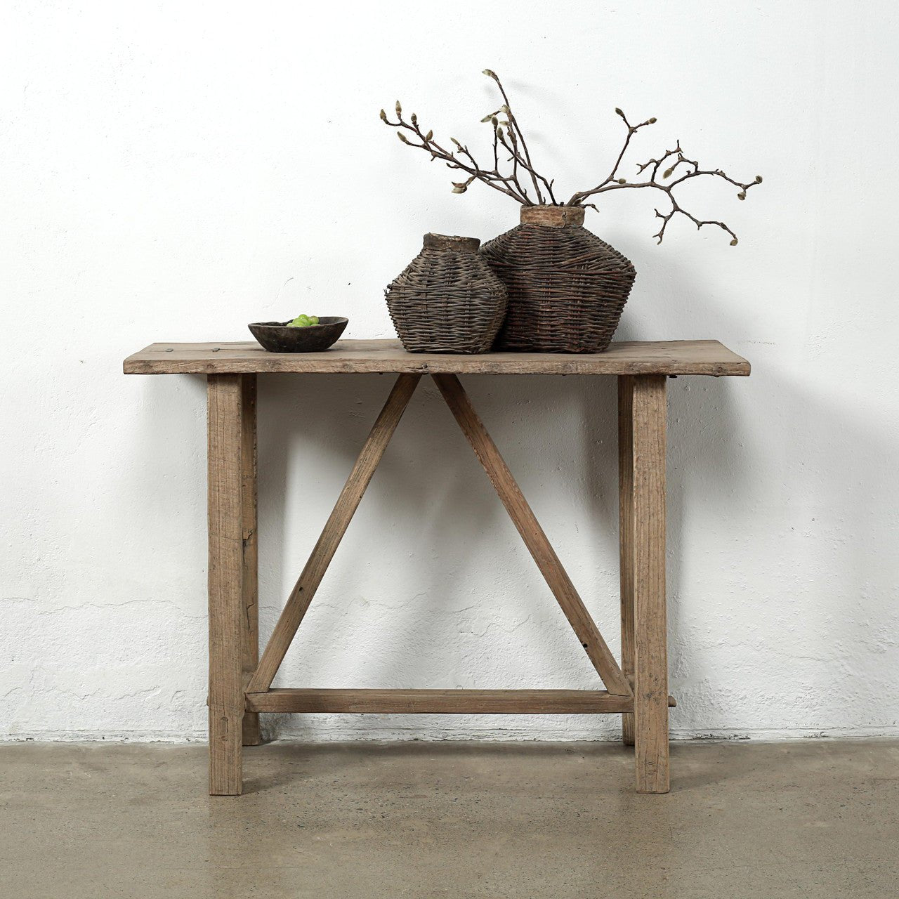 Briselle Reclaimed Elm Console - Wisteria