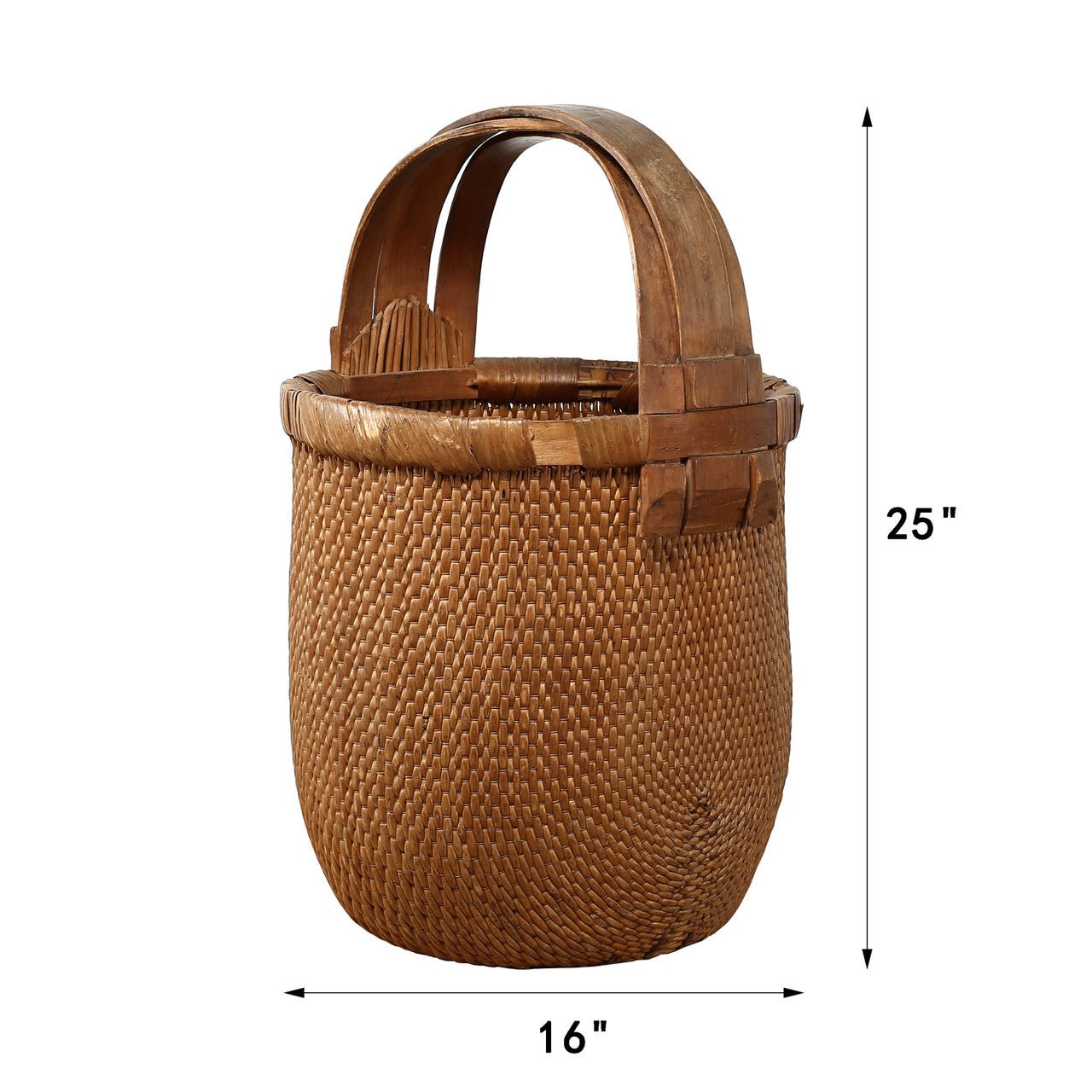 Lianhua Willow Storage Basket - Wisteria