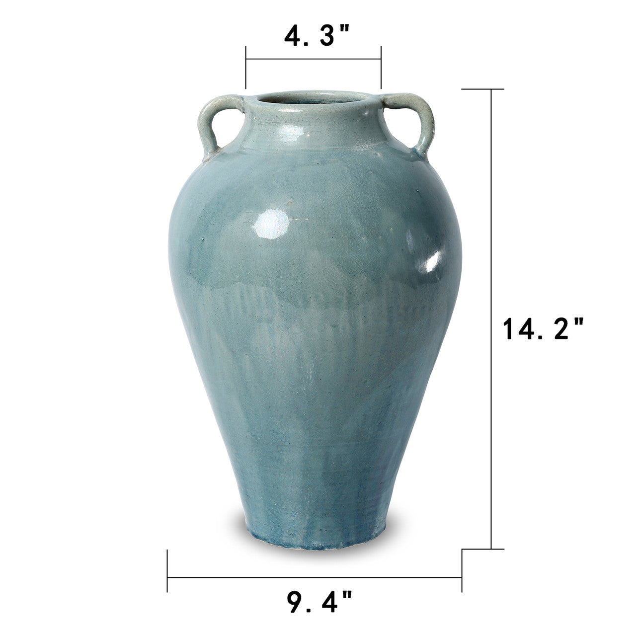 Merrow Glazed Ceramic Vase