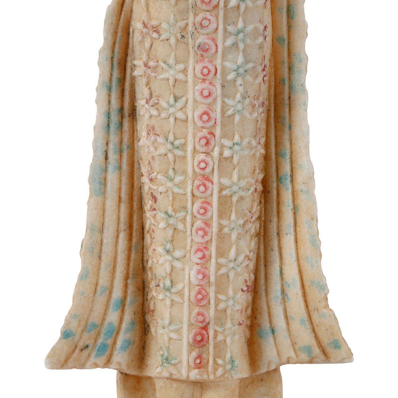 Ananda Marble Buddha Sculpture - Wisteria